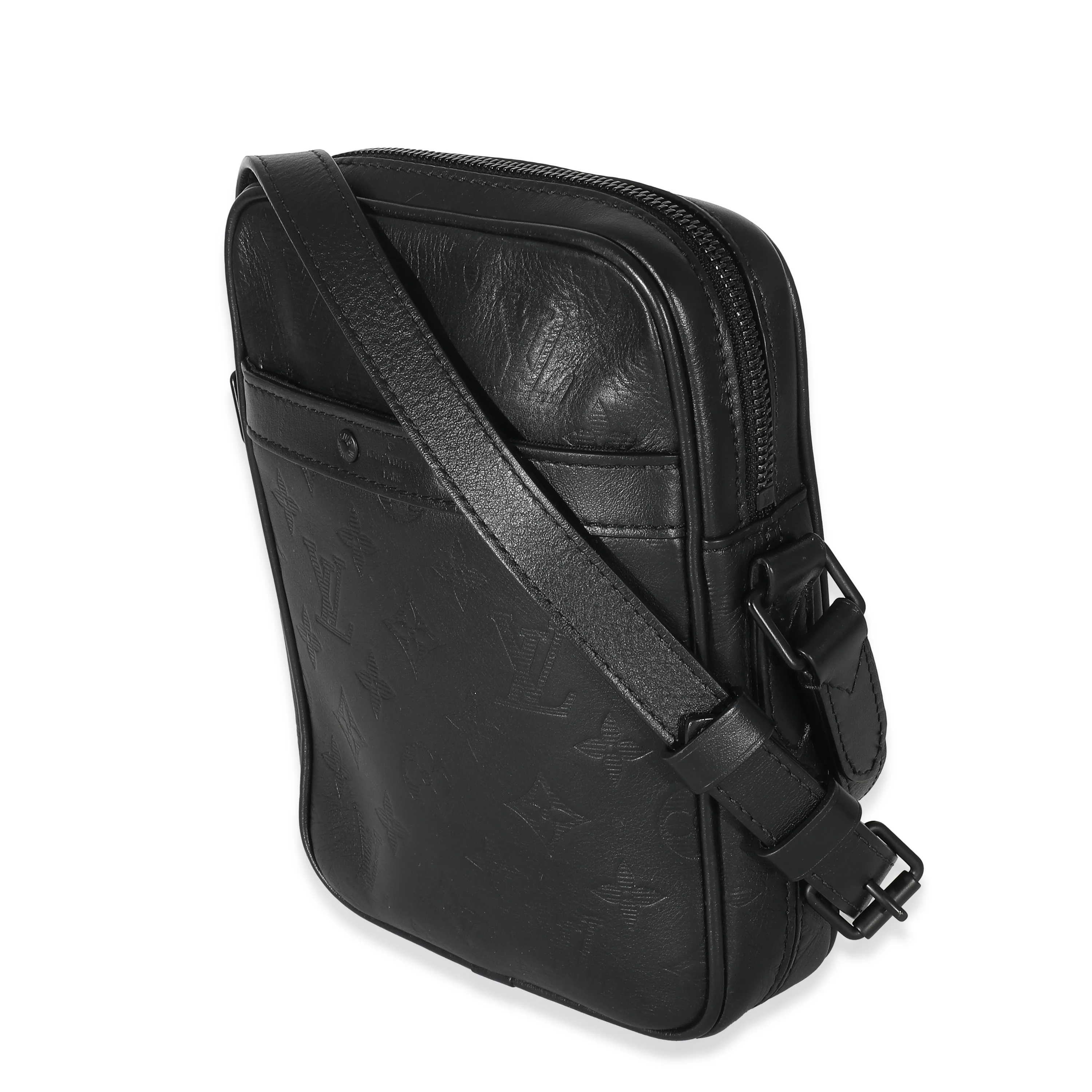 Louis Vuitton Black Monogram Shadow Danube PM - Image 2