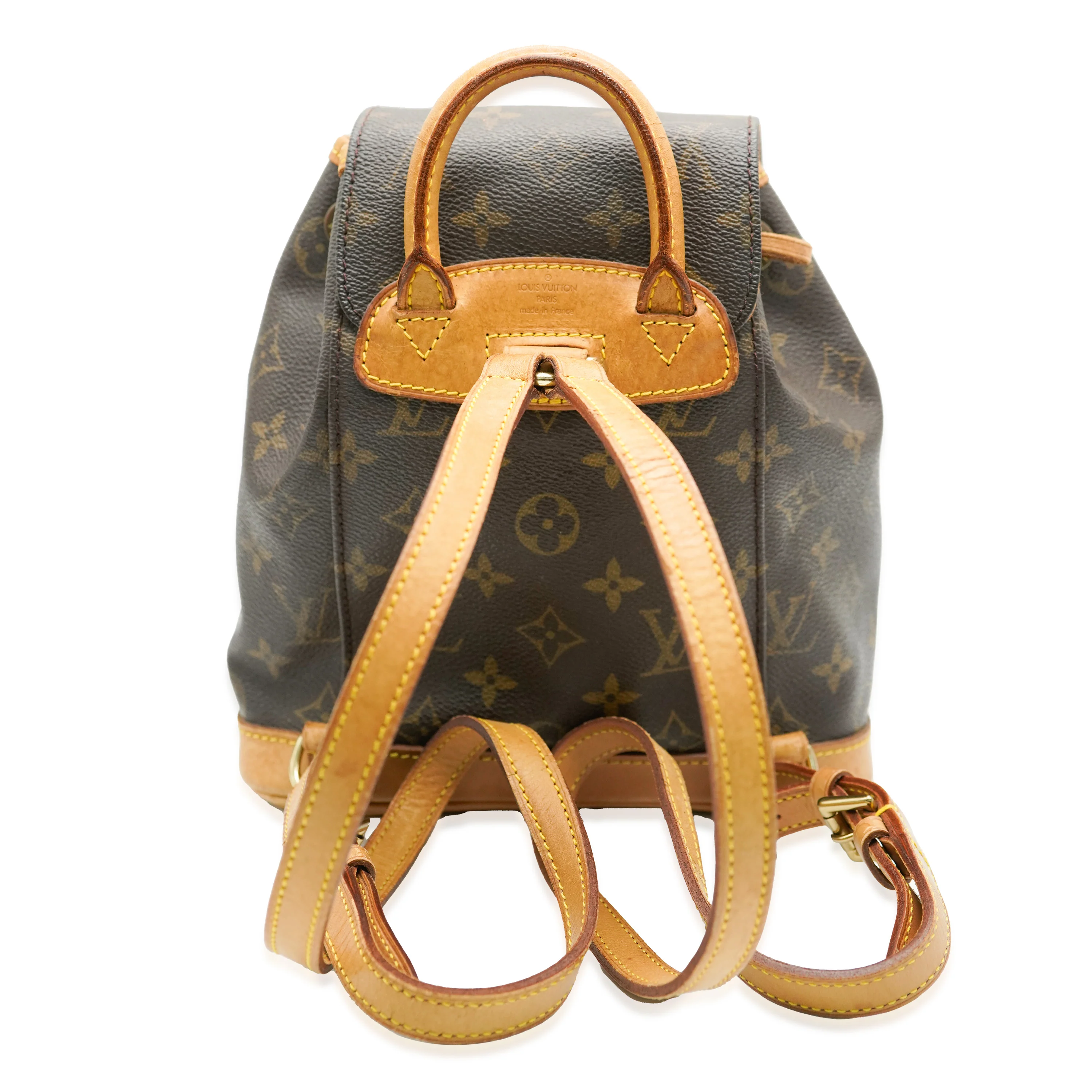 Louis Vuitton Vintage Monogram Canvas Mini Montsouris Backpack - Image 2