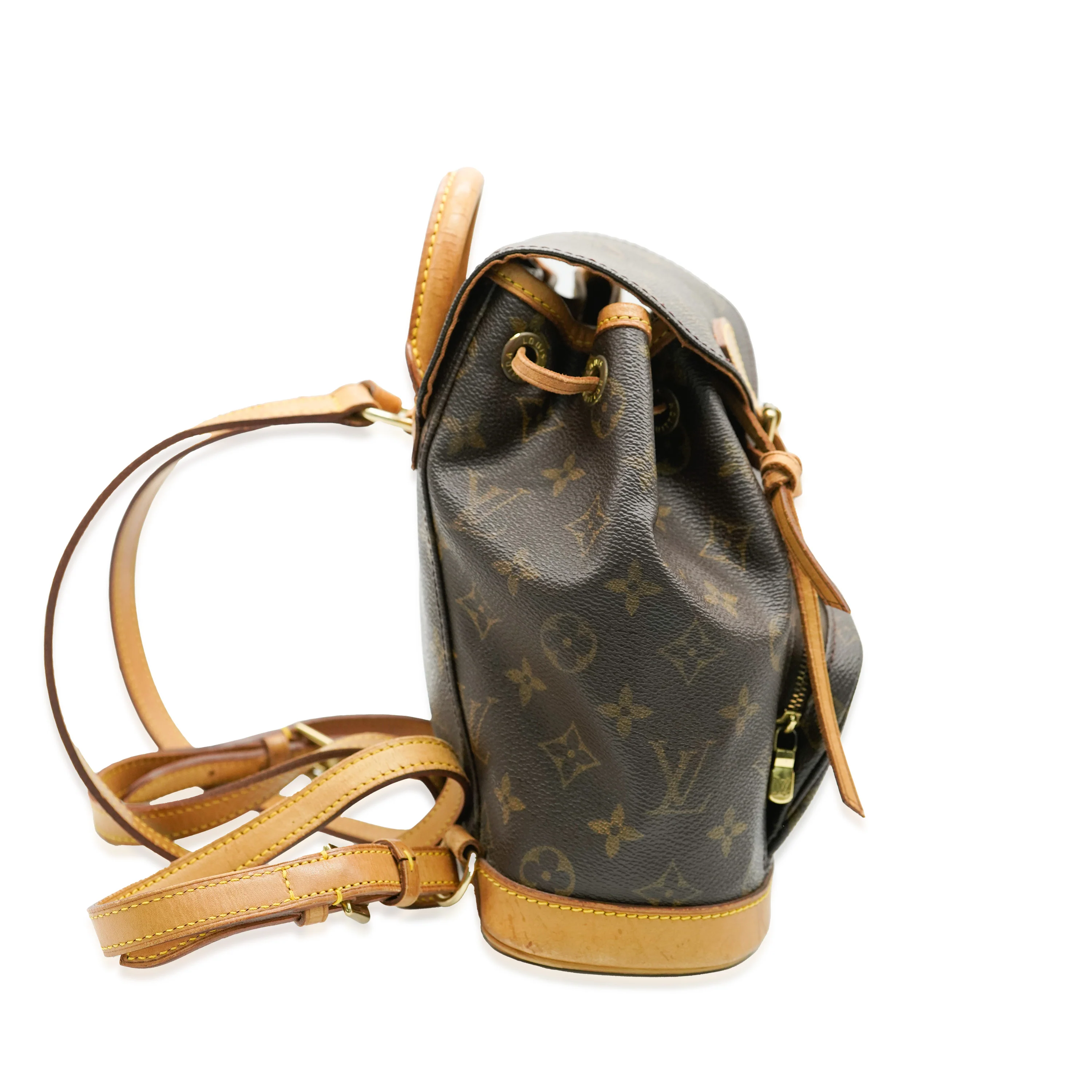 Louis Vuitton Vintage Monogram Canvas Mini Montsouris Backpack - Image 3