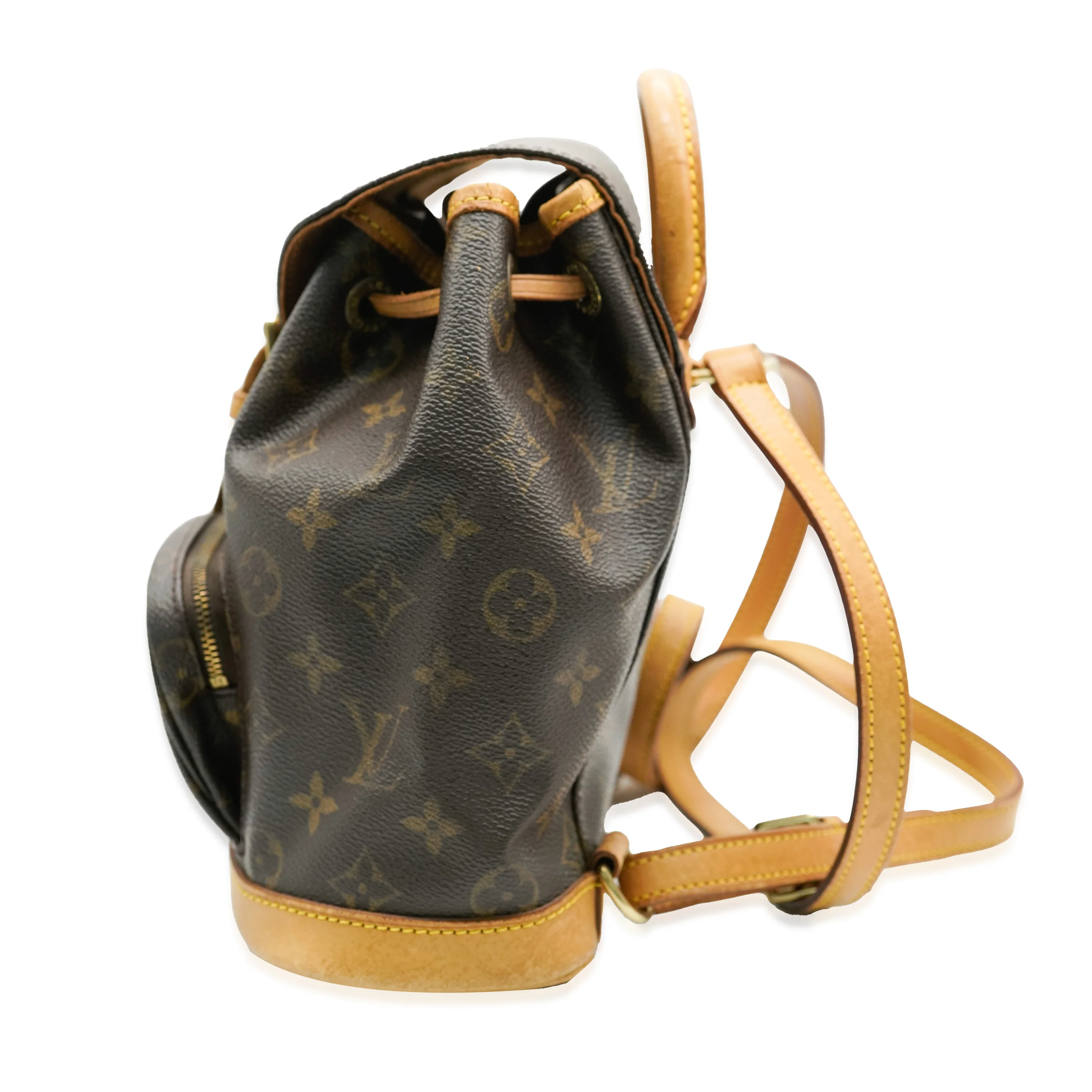 Louis Vuitton Vintage Monogram Canvas Mini Montsouris Backpack - Image 5