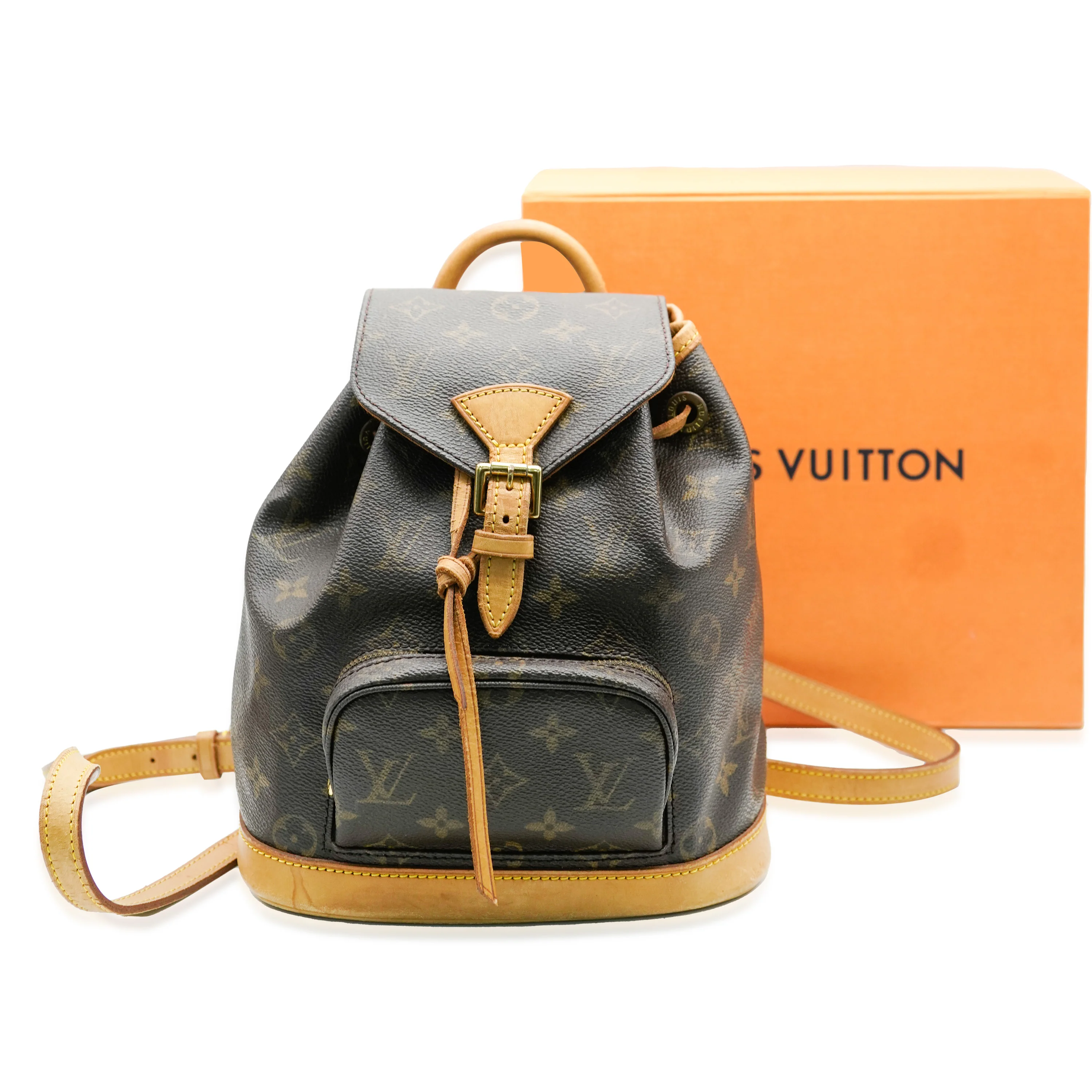 Louis Vuitton Vintage Monogram Canvas Mini Montsouris Backpack - Image 7