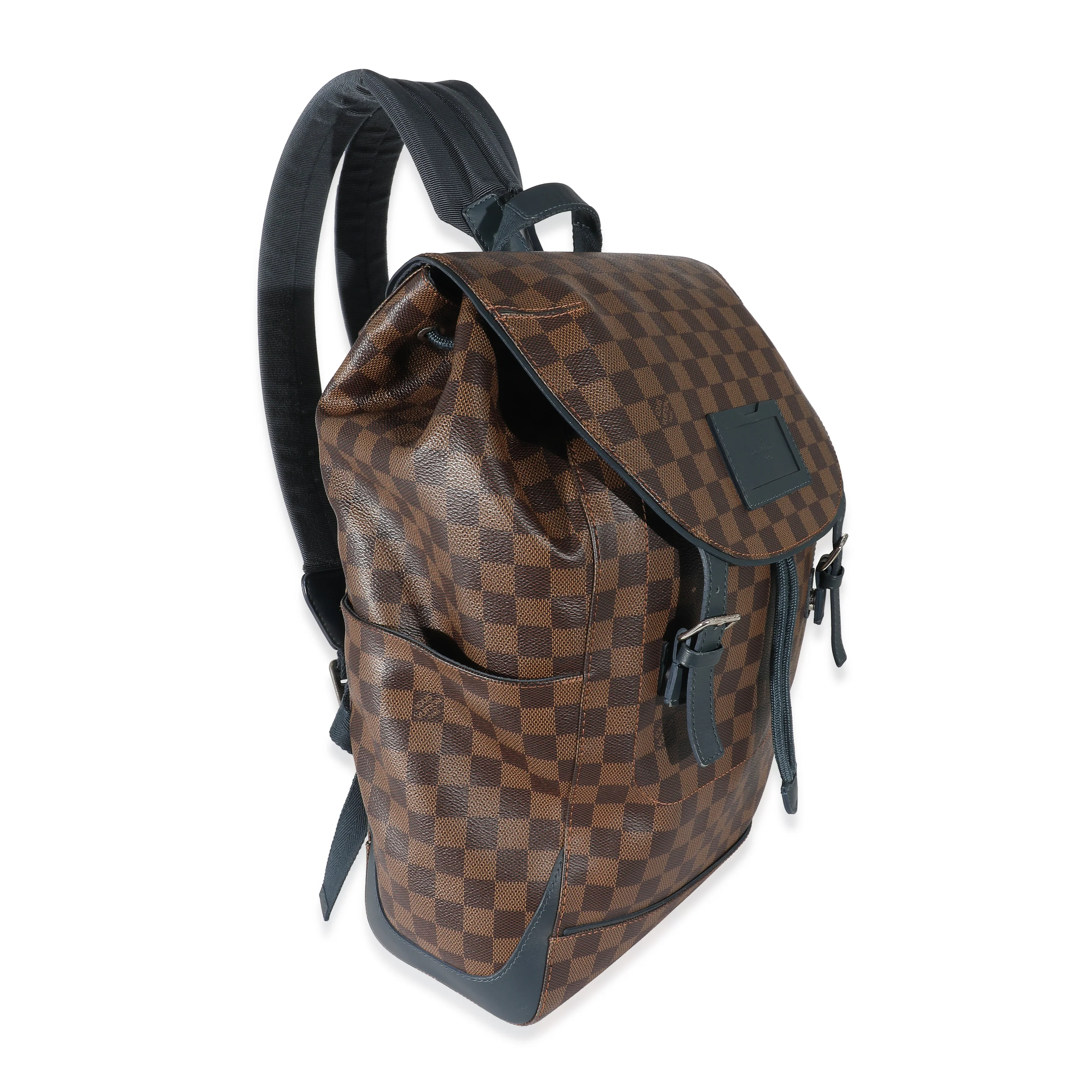 Louis Vuitton Damier Ebene Canvas Runner Backpack - Image 3