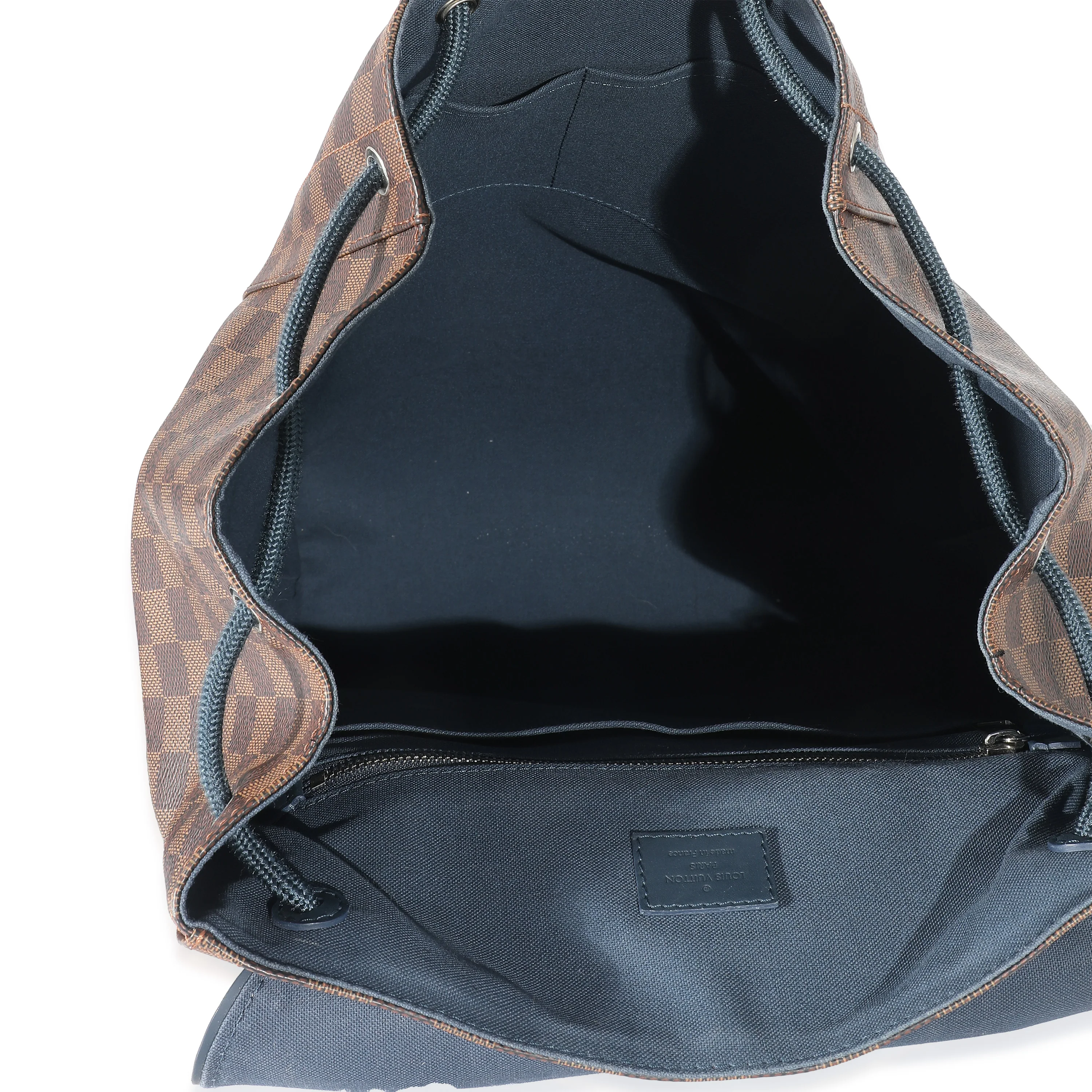 Louis Vuitton Damier Ebene Canvas Runner Backpack - Image 8
