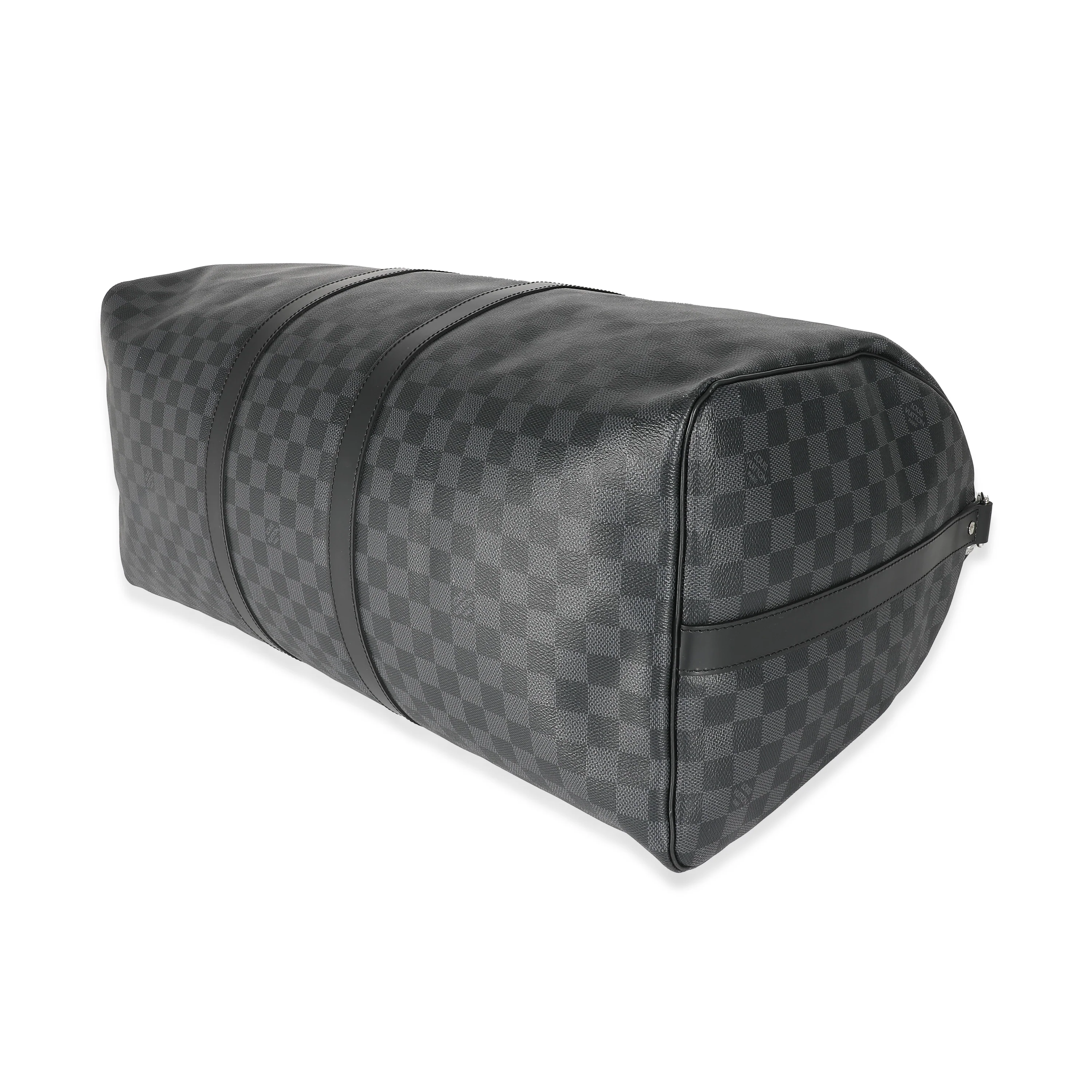 Louis Vuitton Damier Graphite Canvas Keepall Bandoulière 55 - Image 7