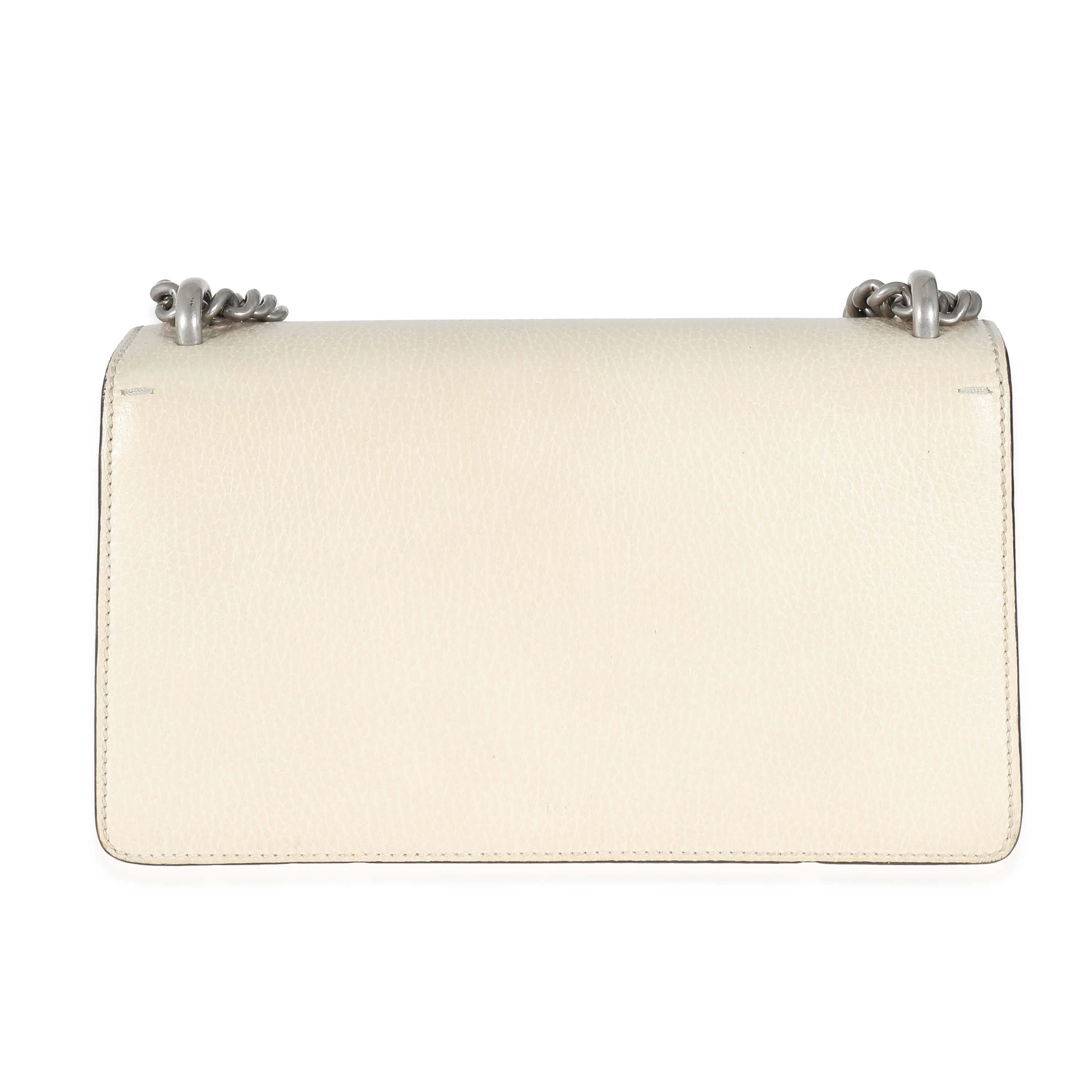 Gucci White Leather Small Dionysus - Image 5