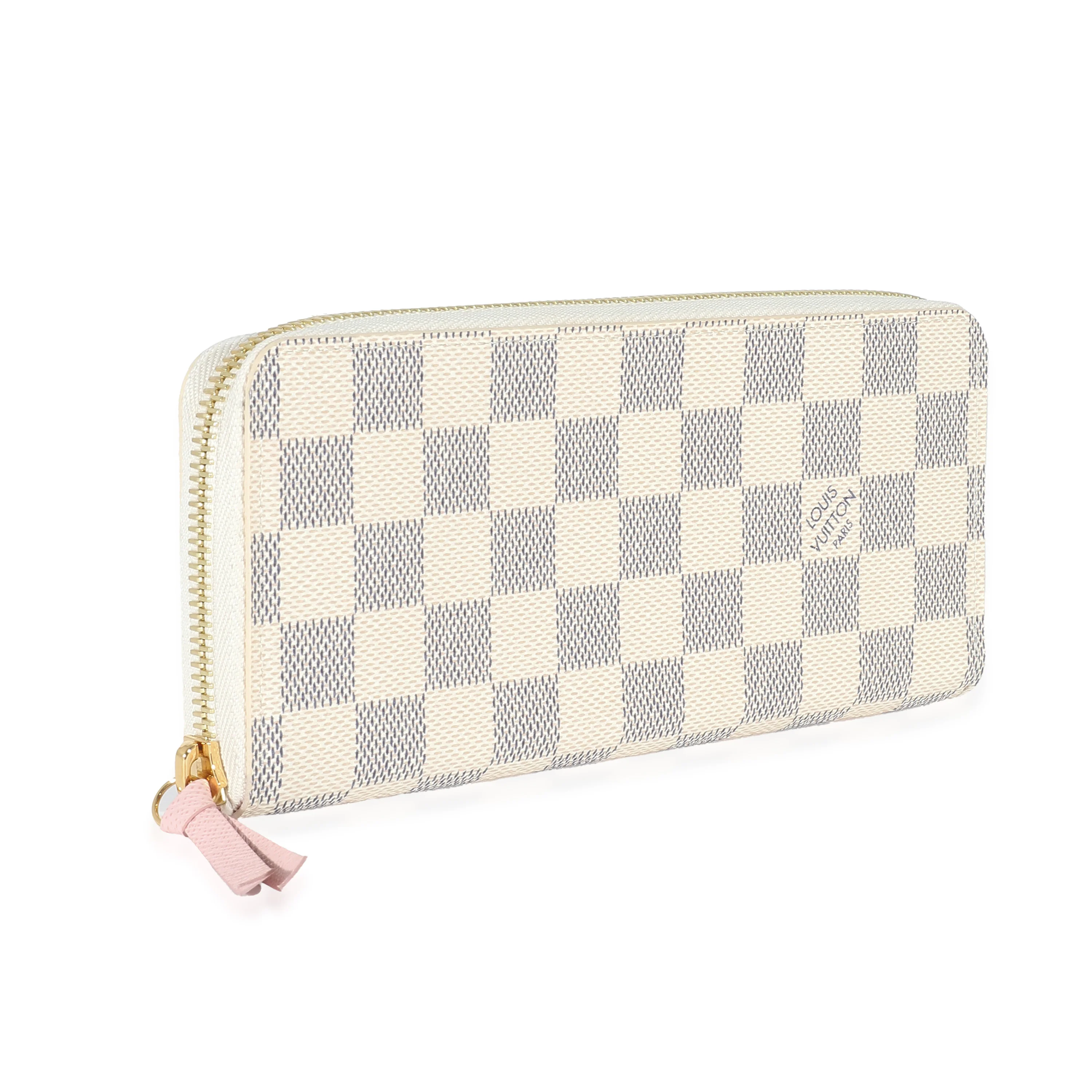 Louis Vuitton Damier Azur Canvas Clemence Wallet - Image 3