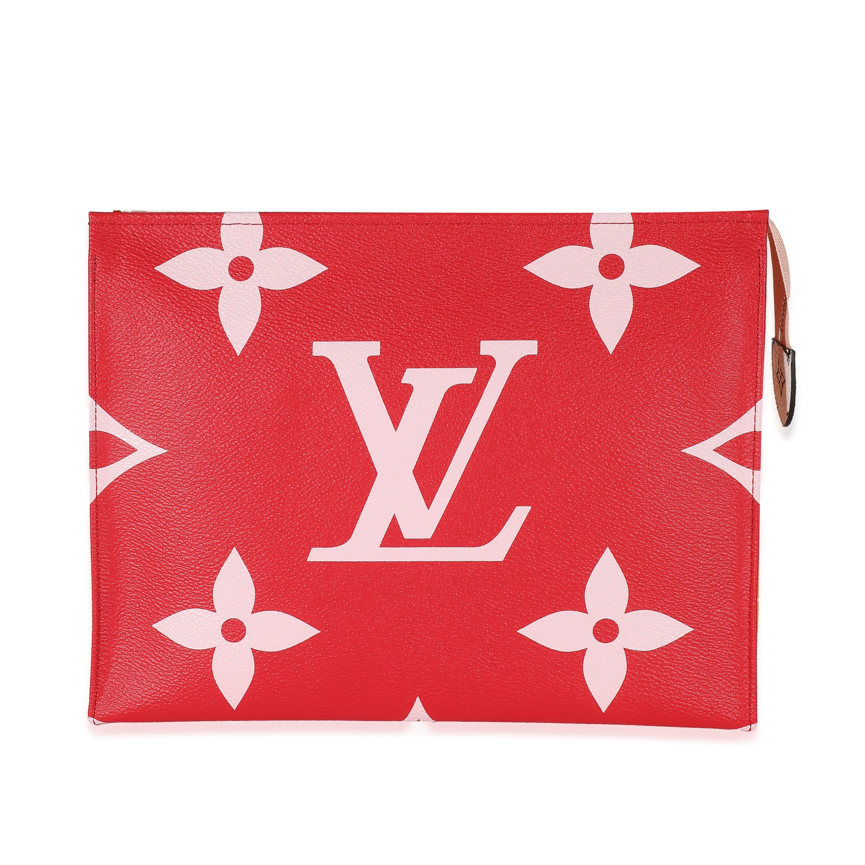 Louis Vuitton Rouge Multicolor Monogram Giant Toiletry Pouch 26 - Image 5