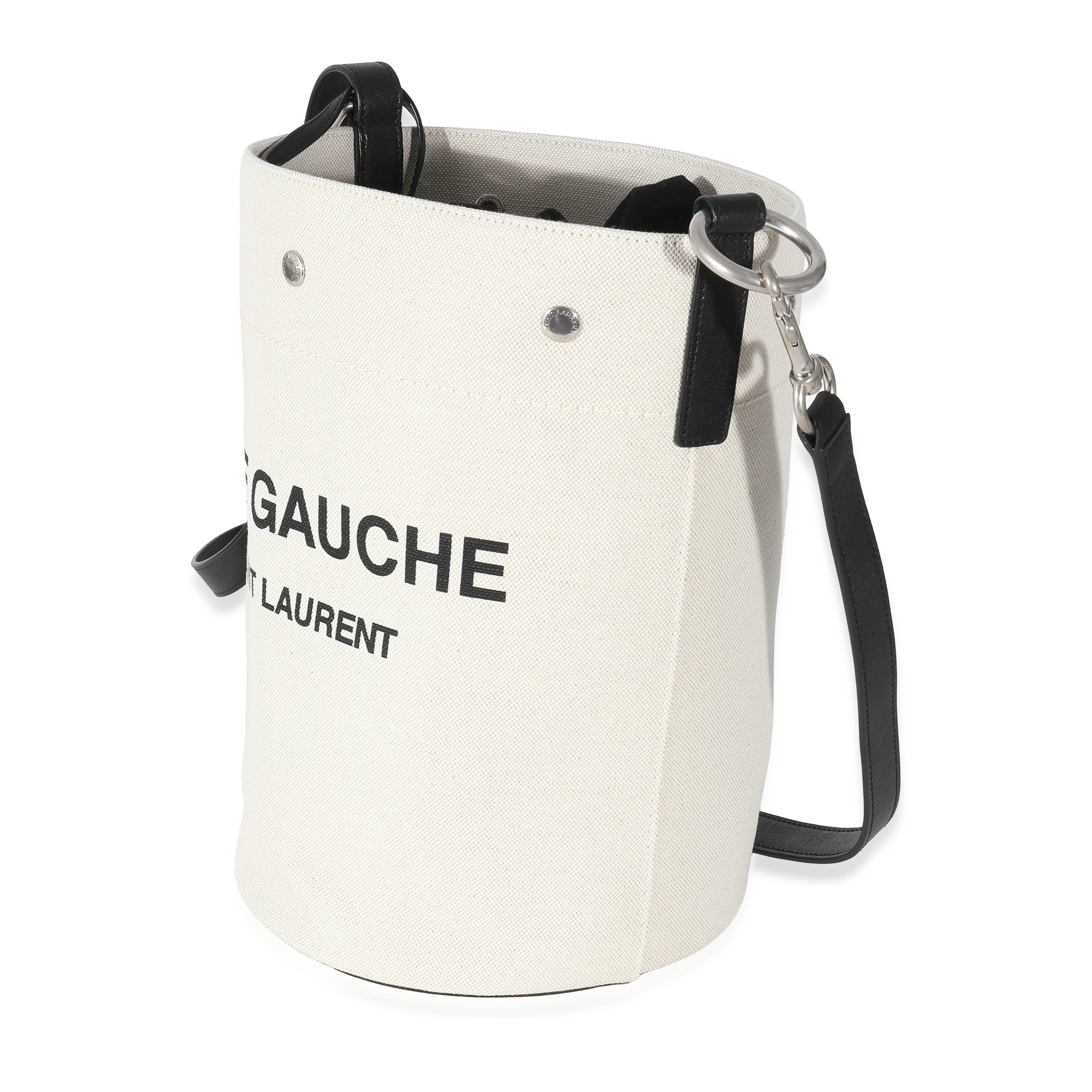 White Linen Rive Gauche Bucket - Image 2