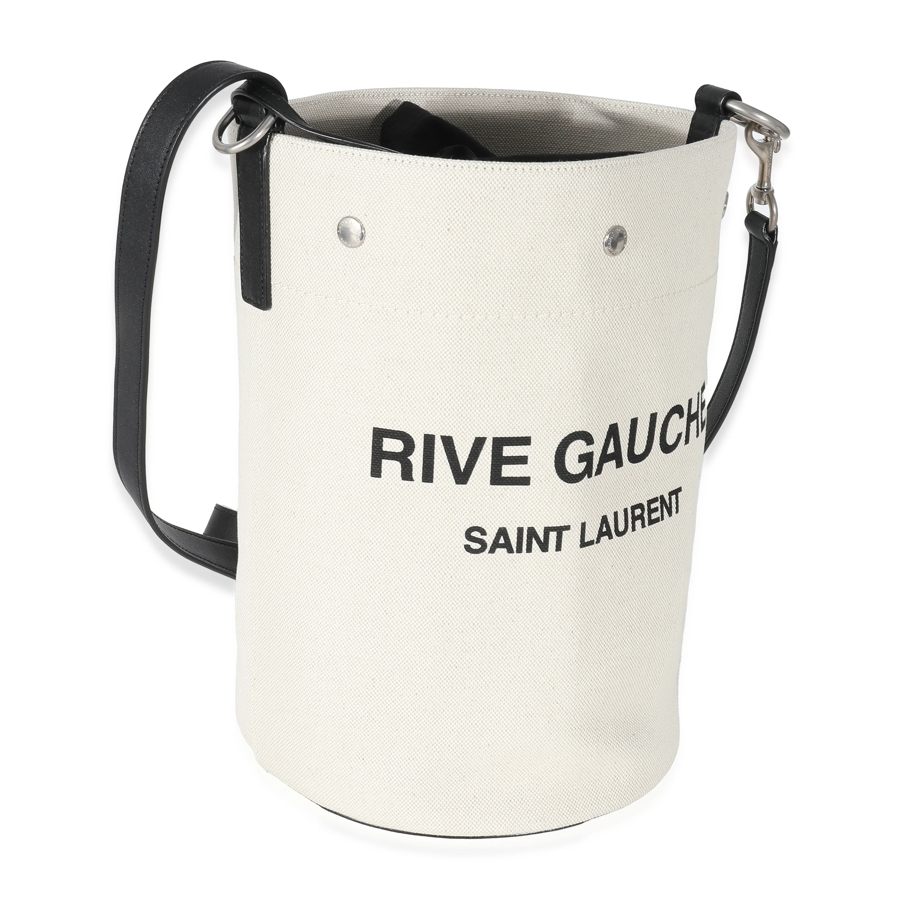 White Linen Rive Gauche Bucket - Image 3