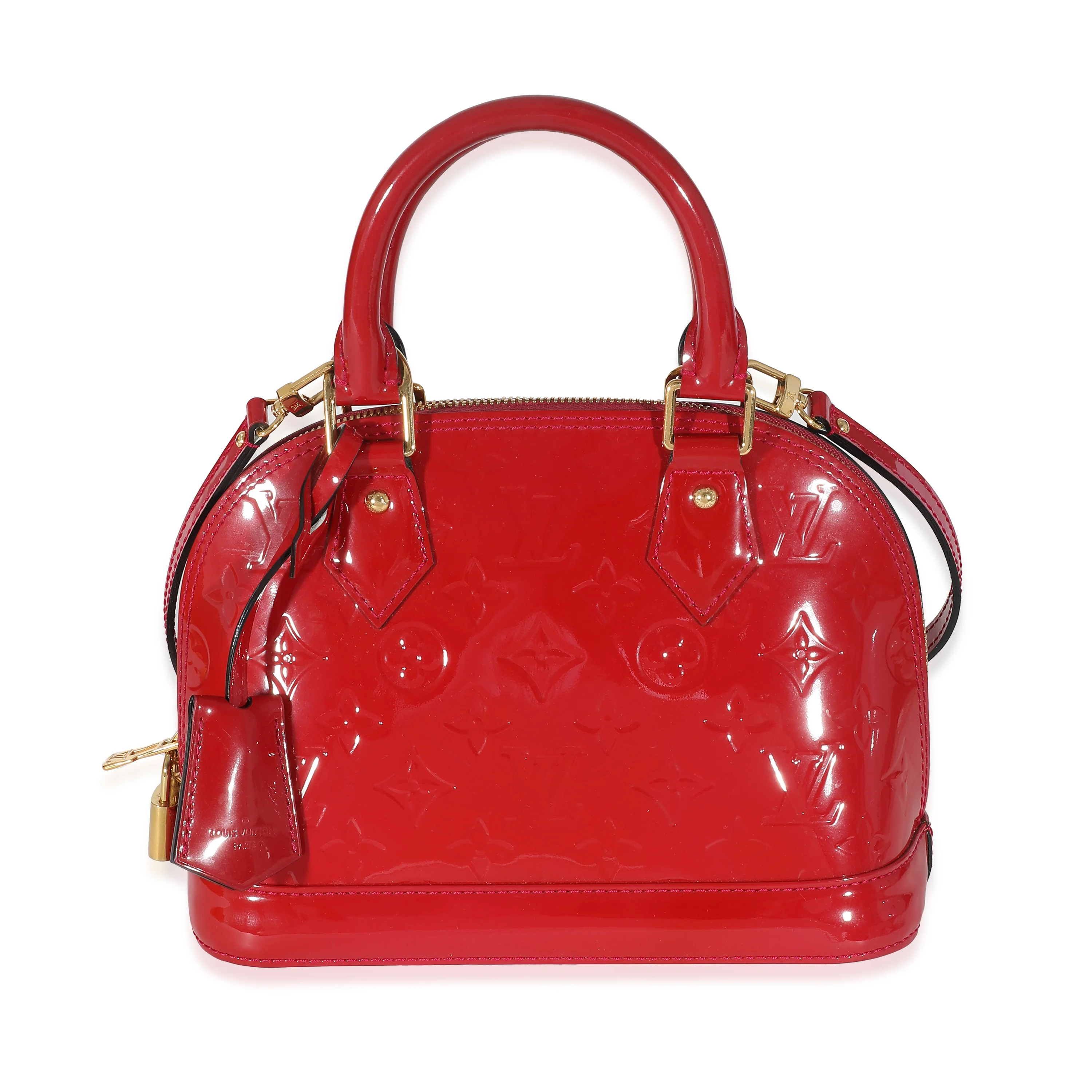 Louis Vuitton Cerise Monogram Vernis Alma BB