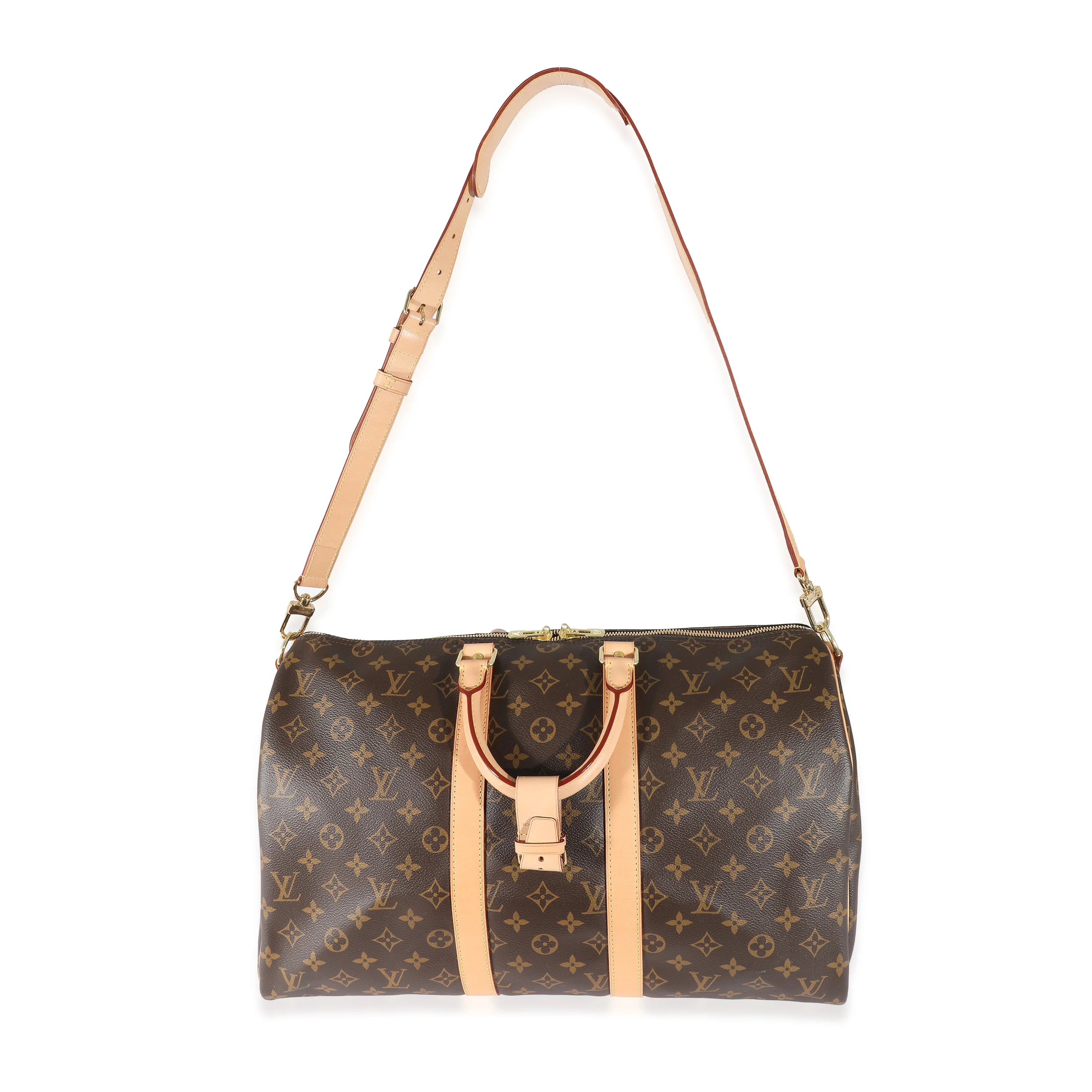 Louis Vuitton Monogram Canvas Keepall Bandoulière 45 - Image 8