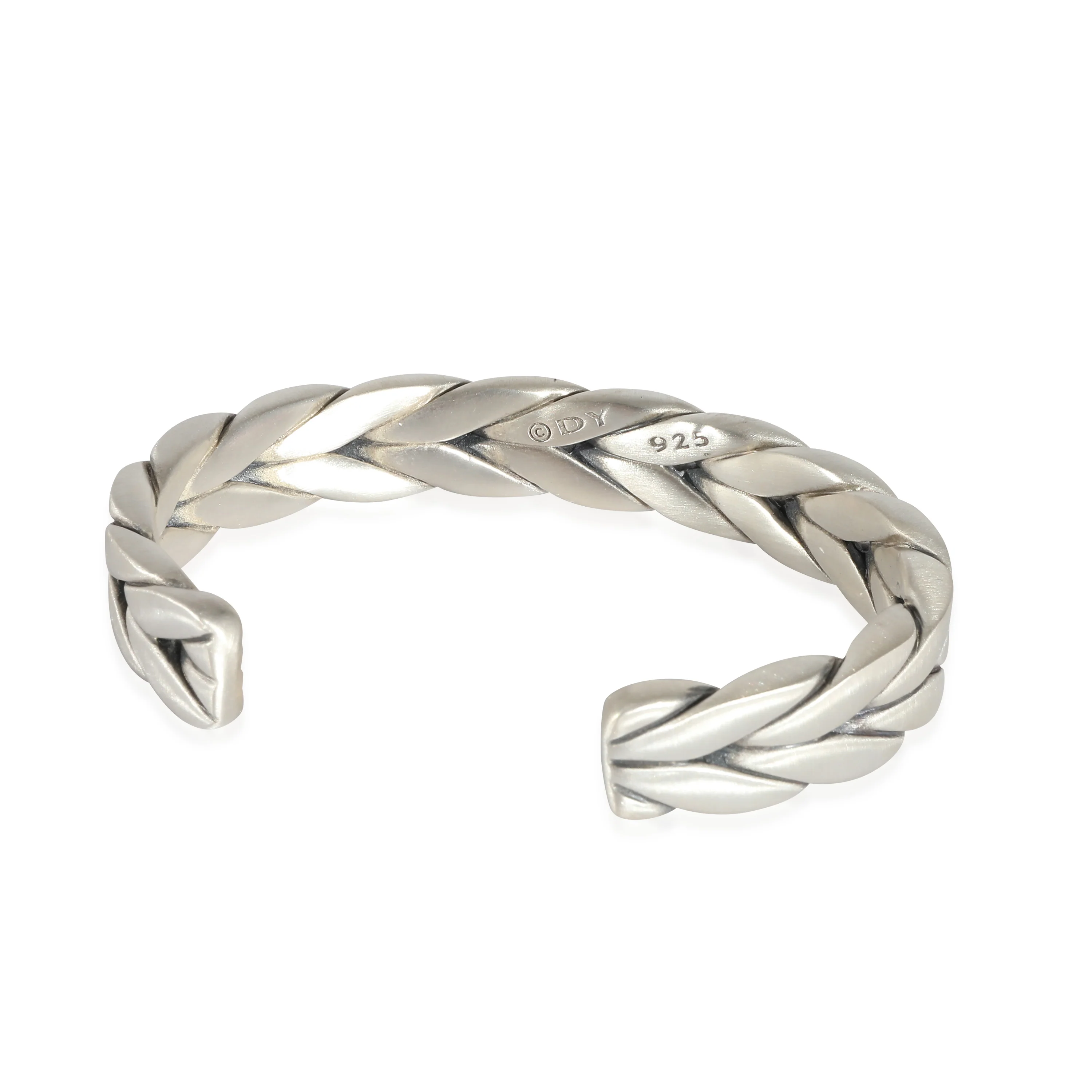 David Yurman Chevron Bracelet in Sterling Silver - Image 4
