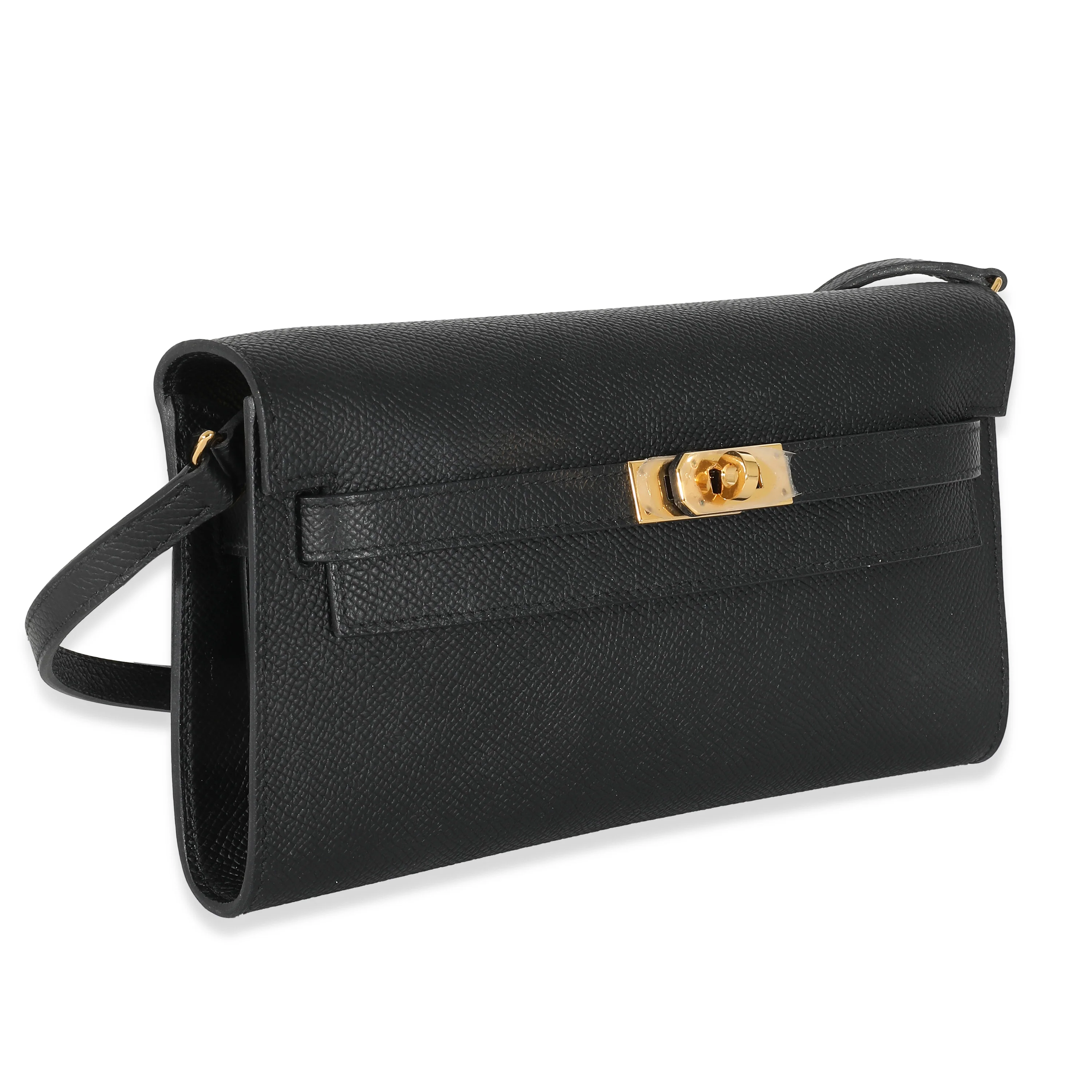 Hermès Black Epsom Kelly To Go GHW - Image 8