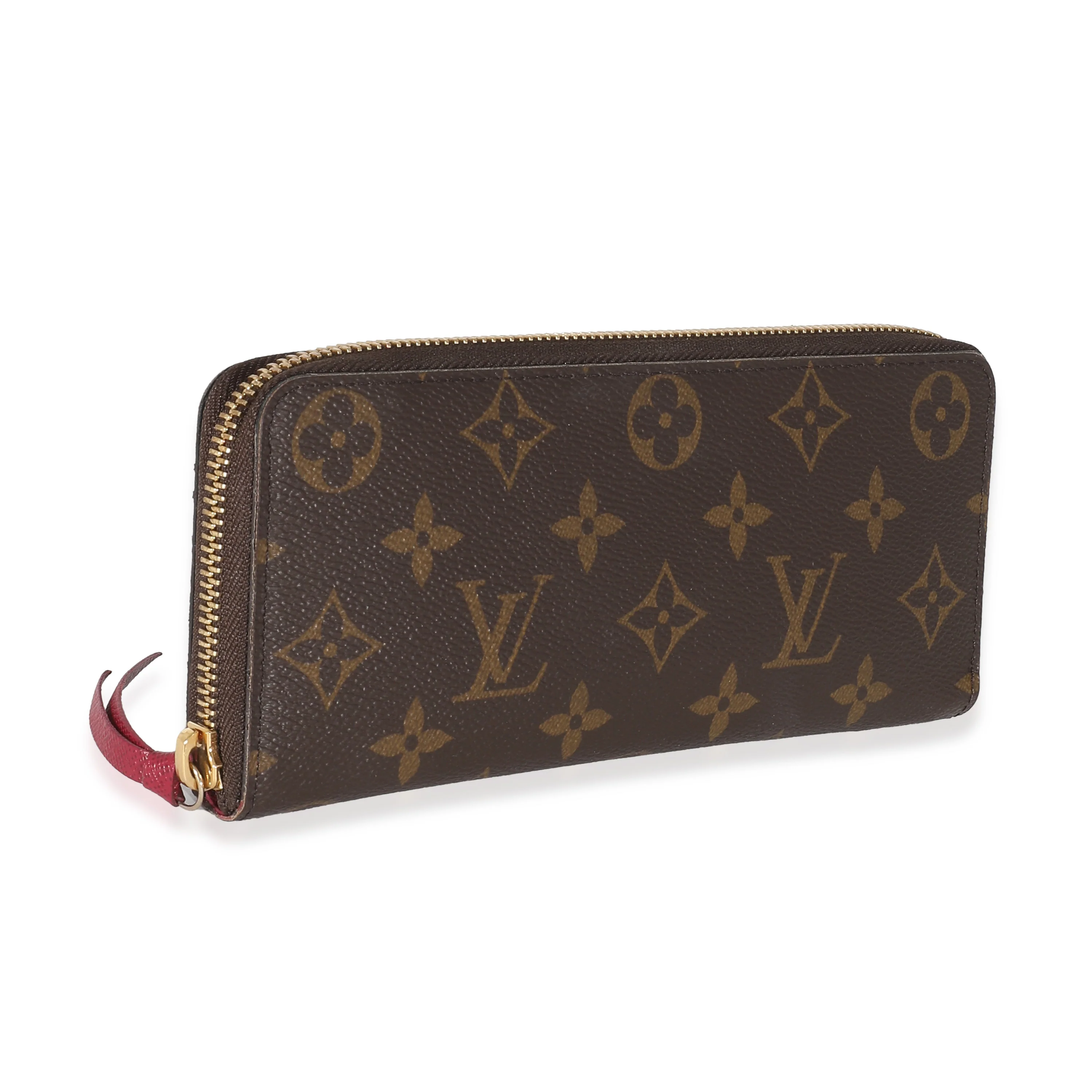 Louis Vuitton Fuchsia Monogram Canvas Clemence Wallet - Image 3