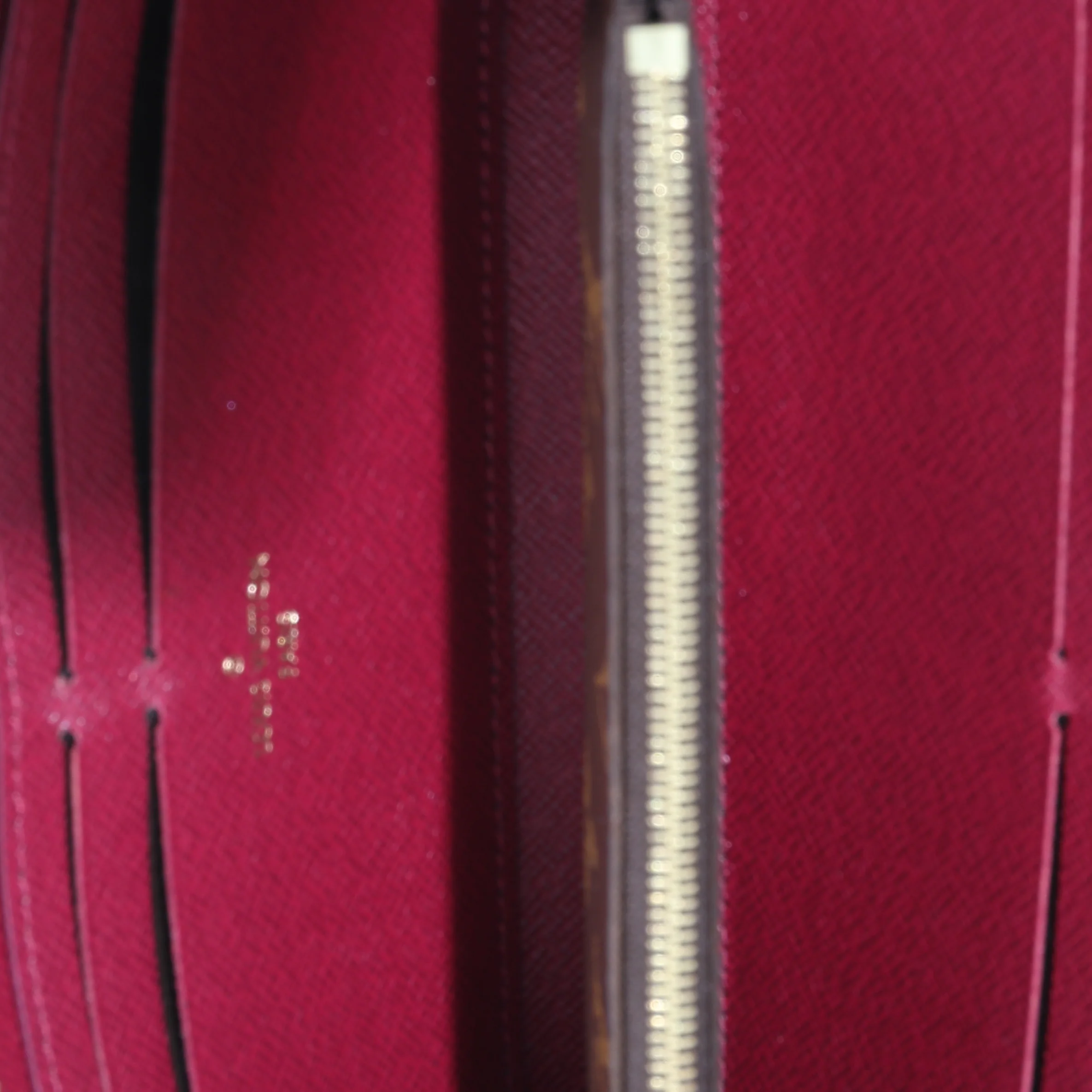 Louis Vuitton Fuchsia Monogram Canvas Clemence Wallet - Image 7