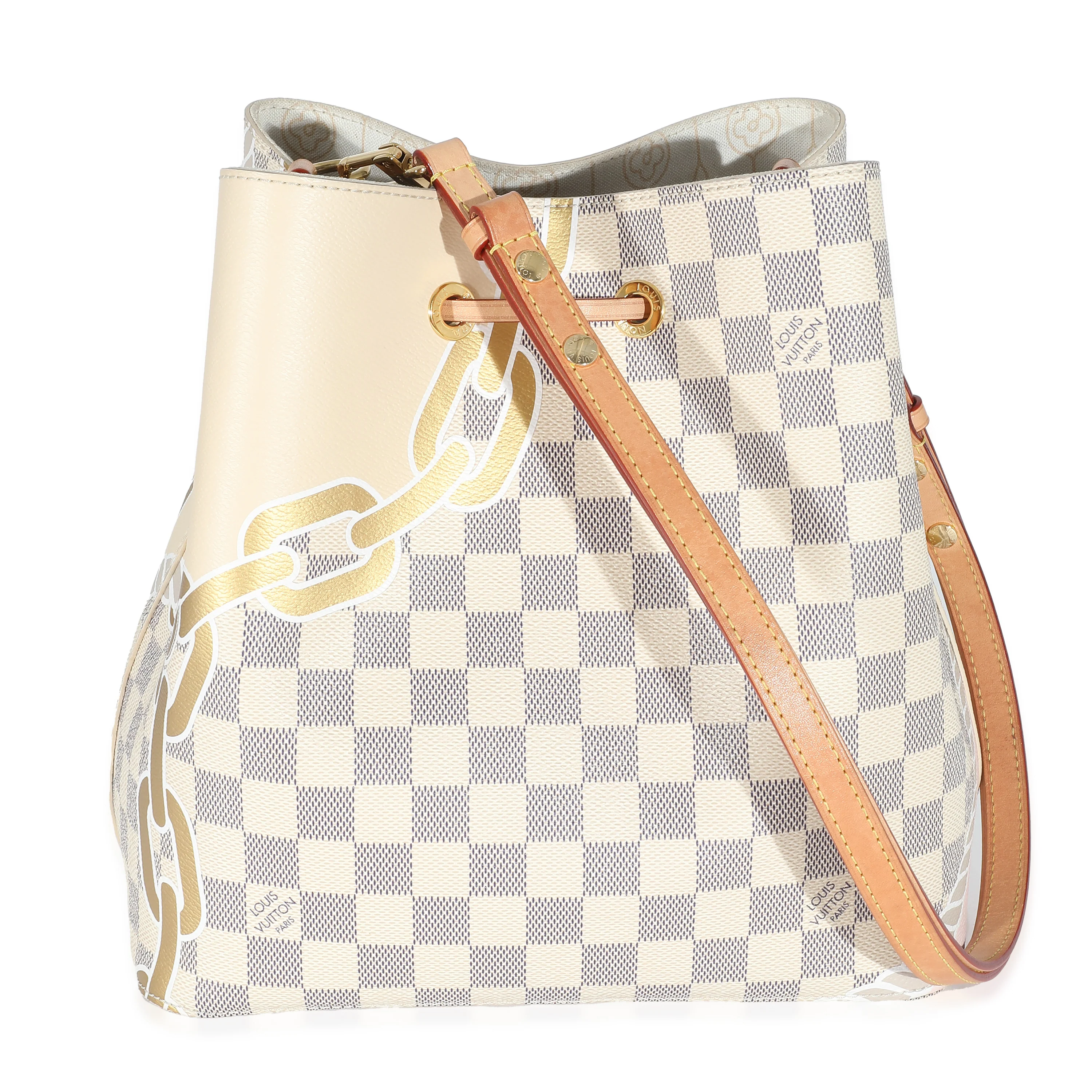 Louis Vuitton Damier Azur Canvas Nautical Ropes Néonoé MM - Image 3