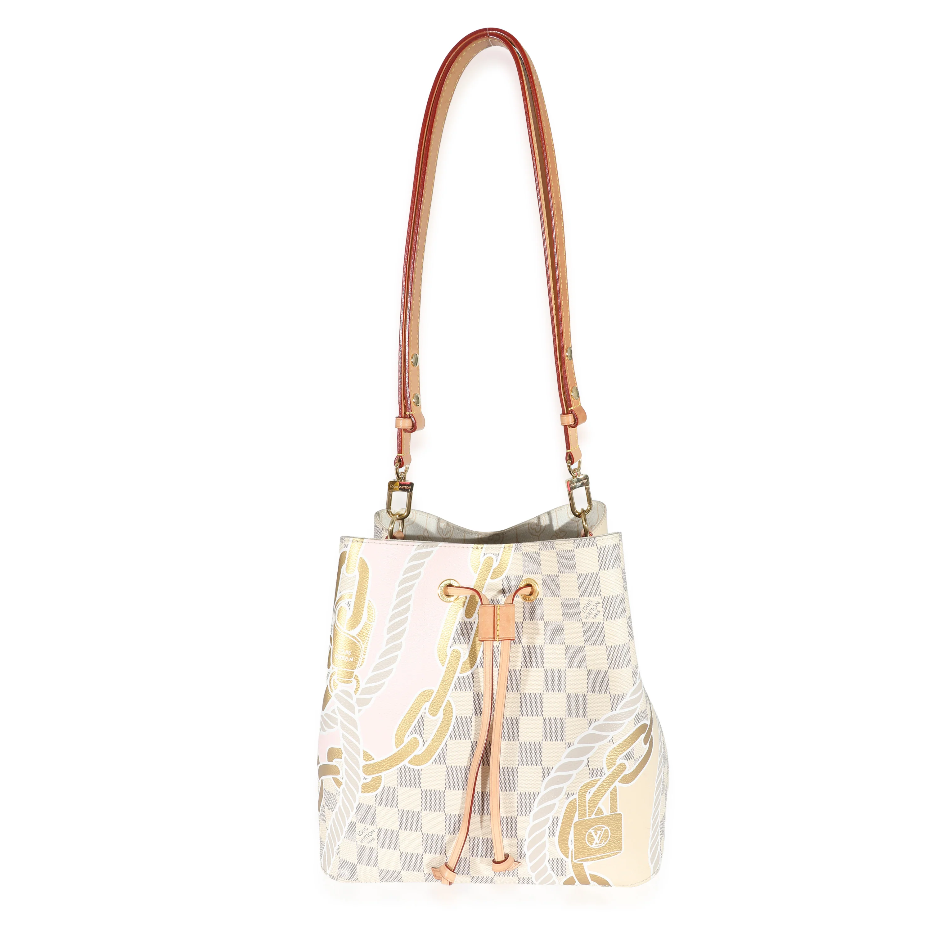 Louis Vuitton Damier Azur Canvas Nautical Ropes Néonoé MM - Image 4