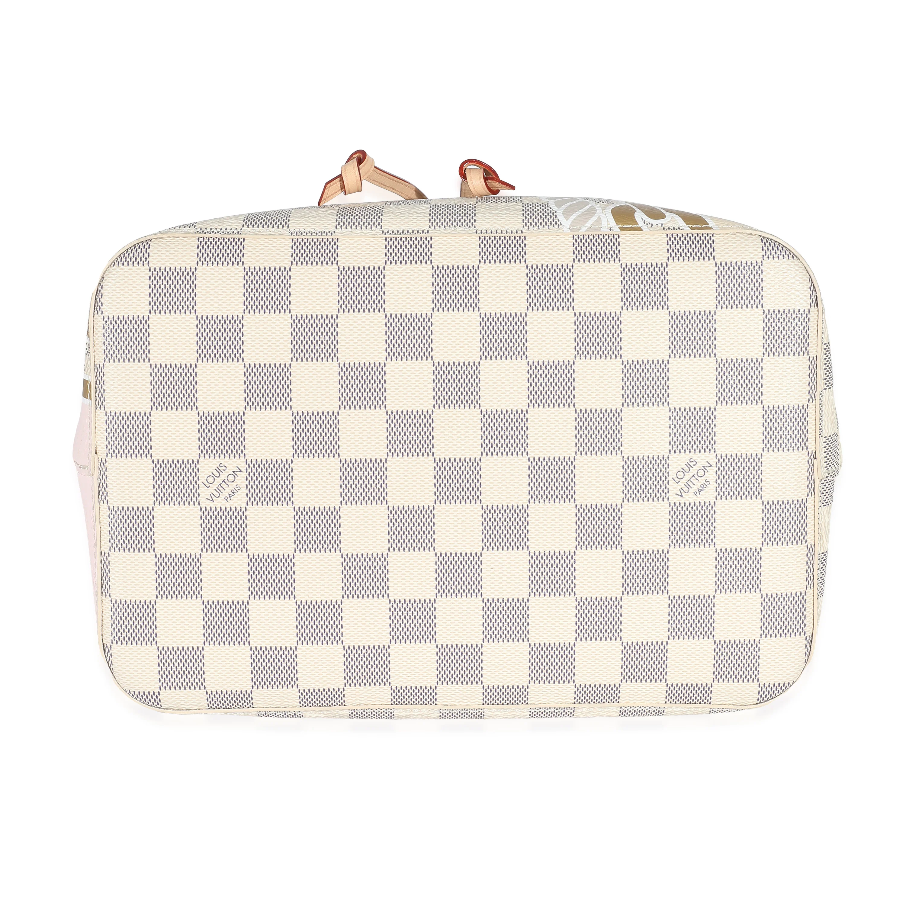 Louis Vuitton Damier Azur Canvas Nautical Ropes Néonoé MM - Image 5