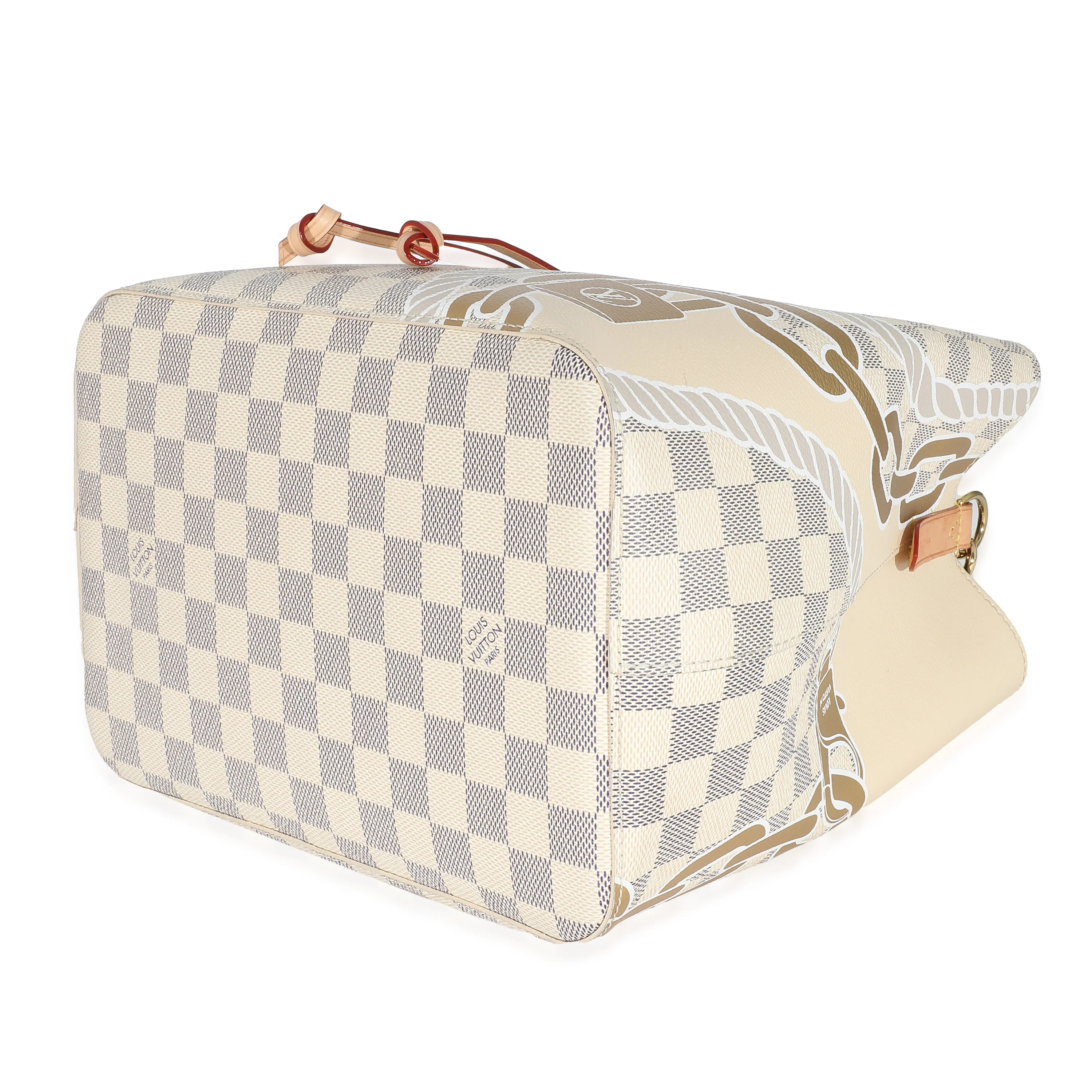 Louis Vuitton Damier Azur Canvas Nautical Ropes Néonoé MM - Image 7
