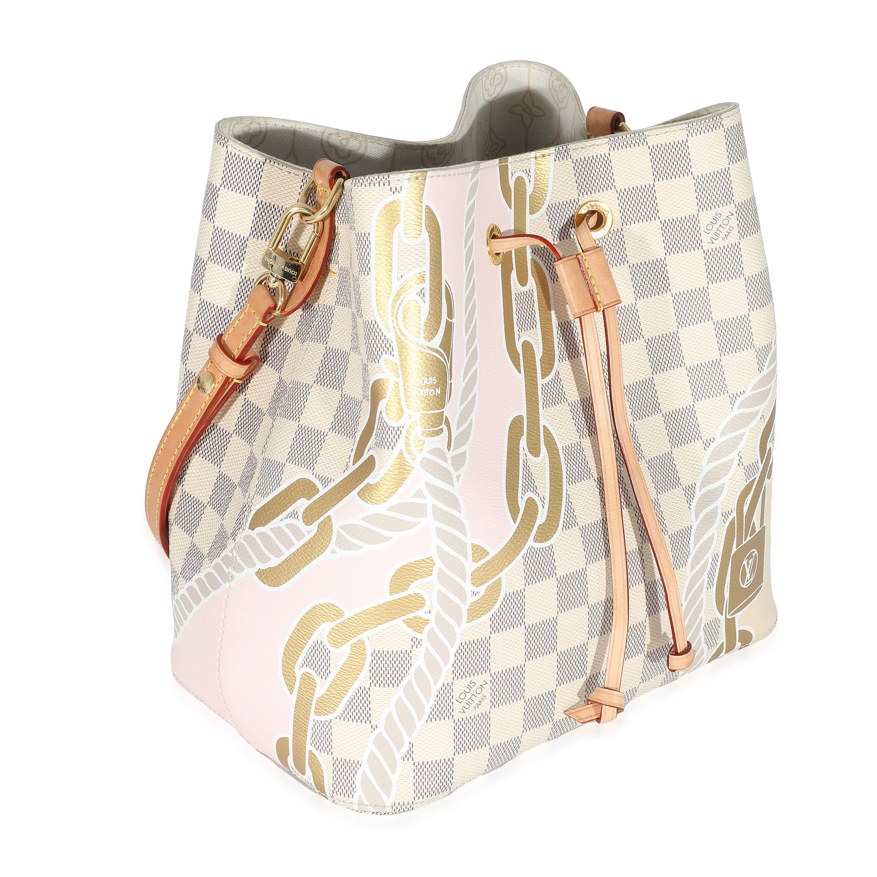 Louis Vuitton Damier Azur Canvas Nautical Ropes Néonoé MM - Image 8