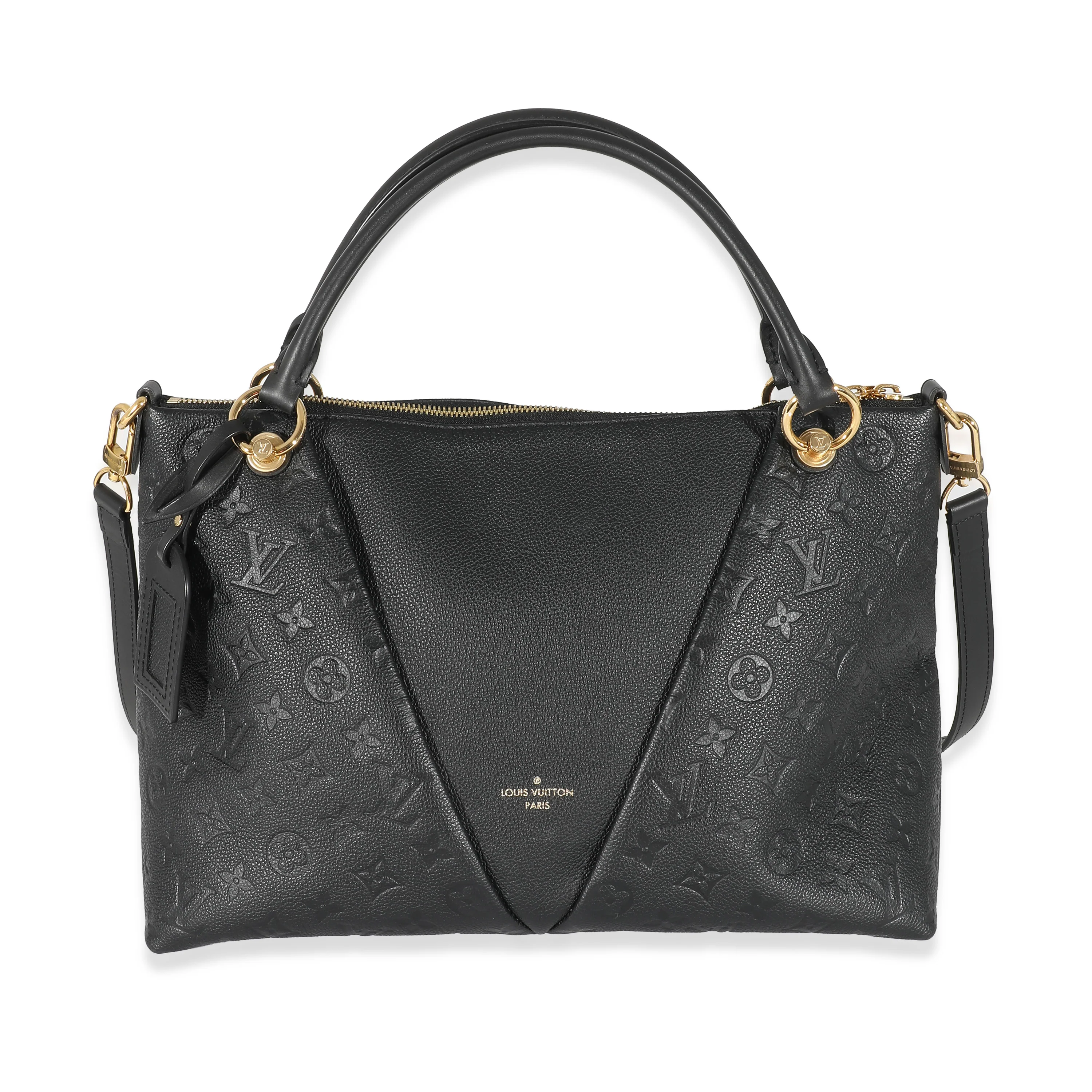 Louis Vuitton Black Monogram Empreinte V Tote MM - Image 3