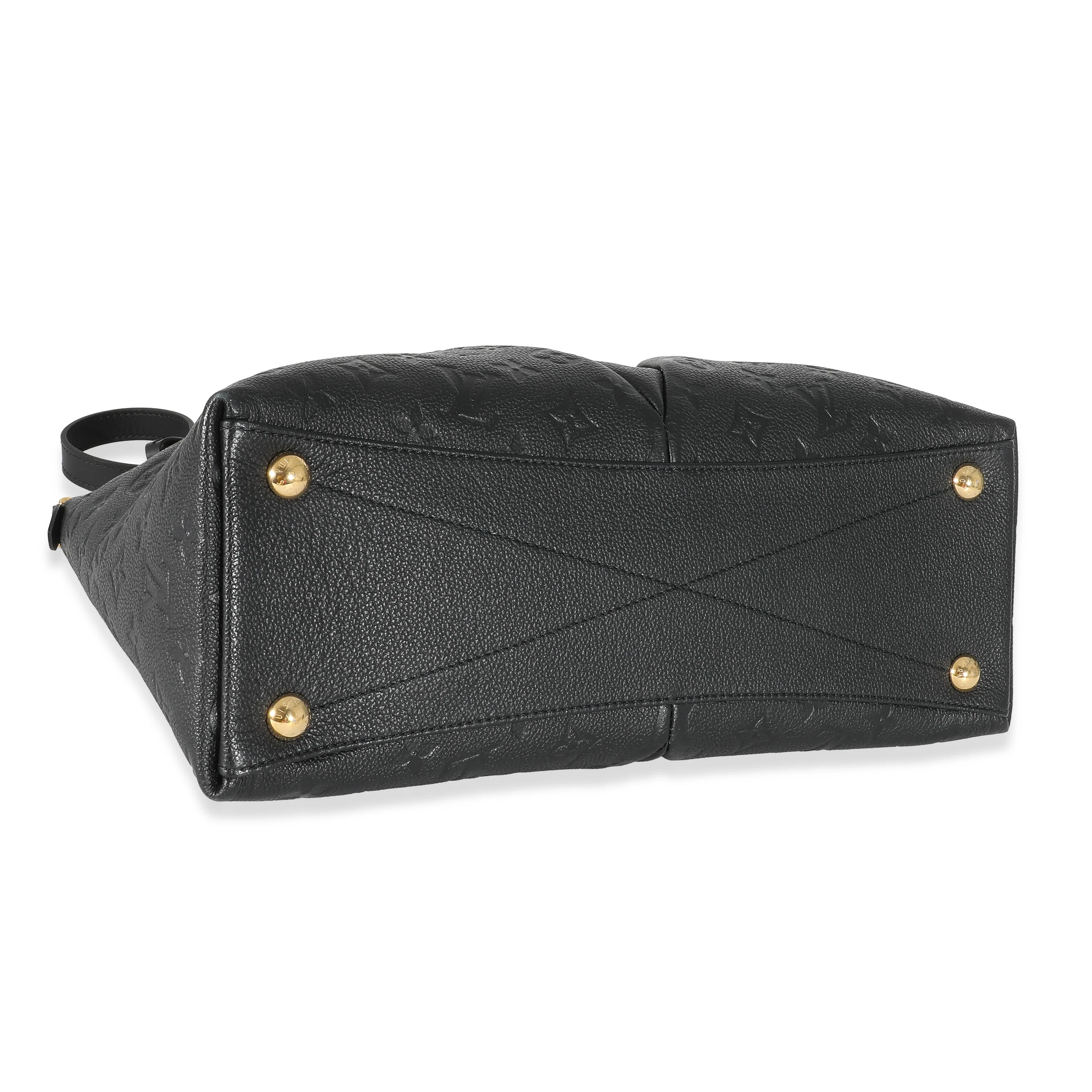 Louis Vuitton Black Monogram Empreinte V Tote MM - Image 6