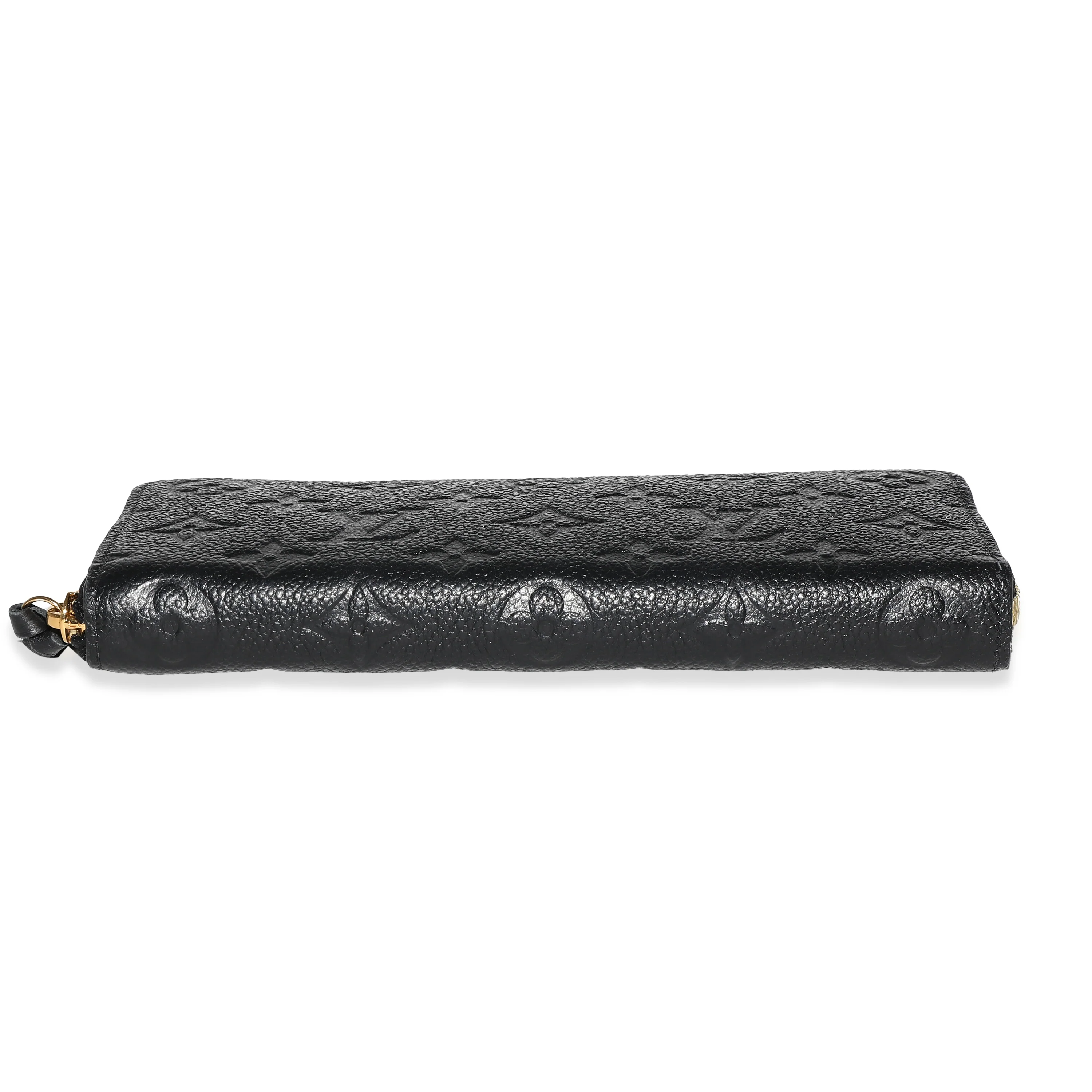 Louis Vuitton Black Monogram Empreinte Clemence Wallet - Image 4