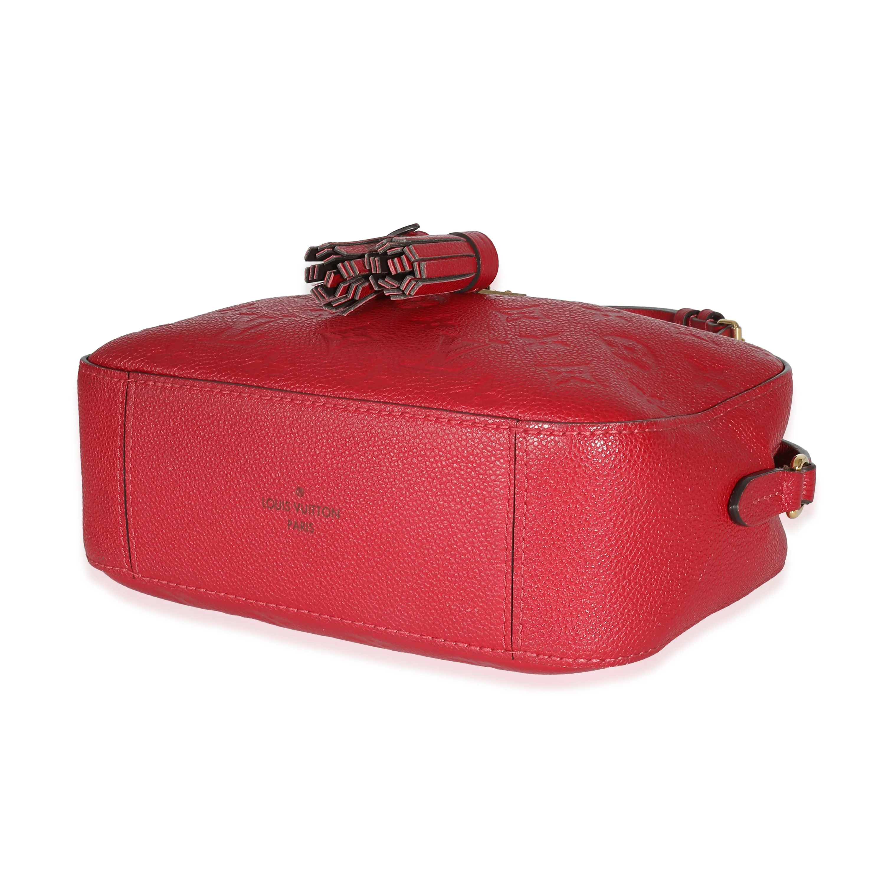 Red Monogram Empreinte Saintonge Crossbody - Image 6
