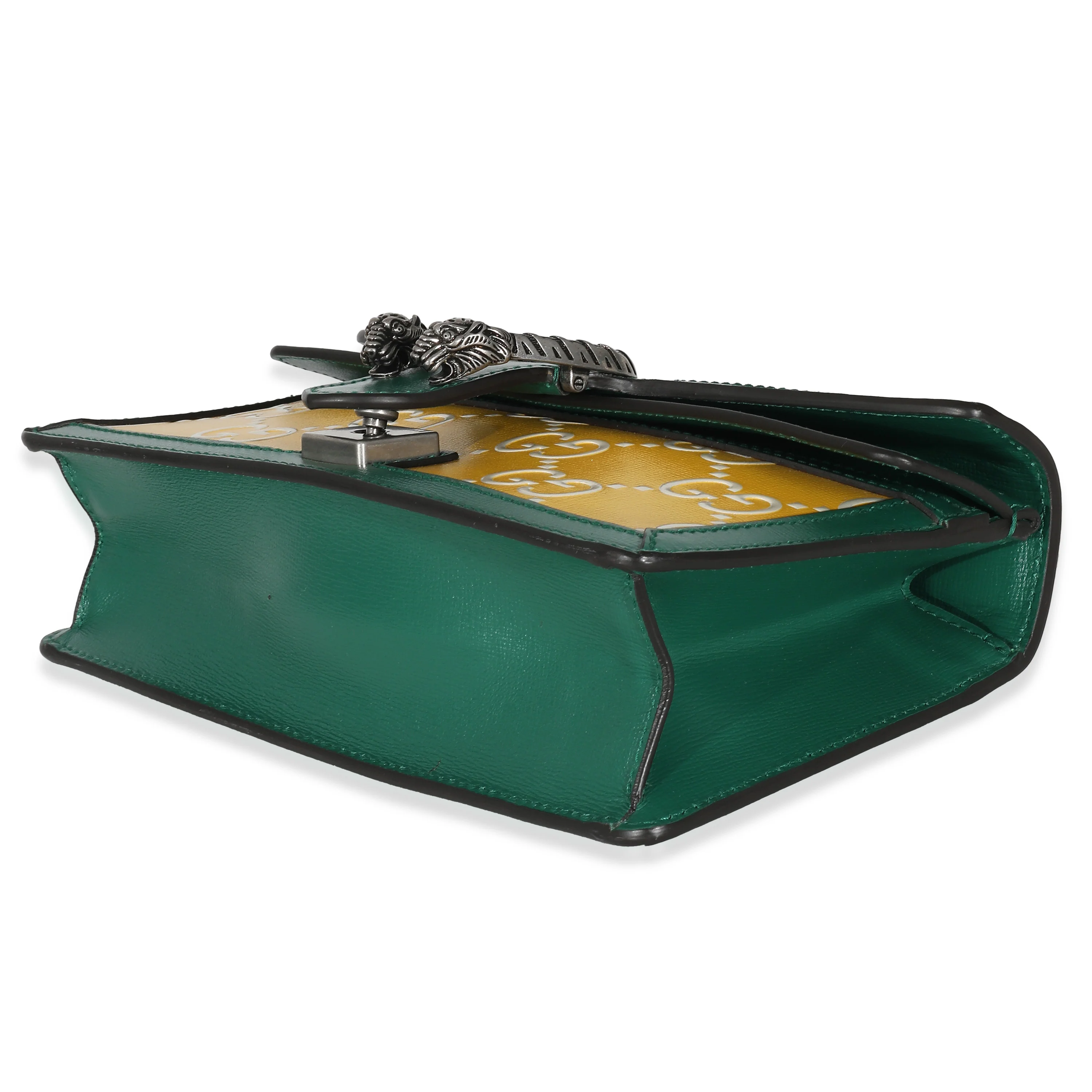 Green Yellow Leather GG Small Dionysus Bag - Image 6
