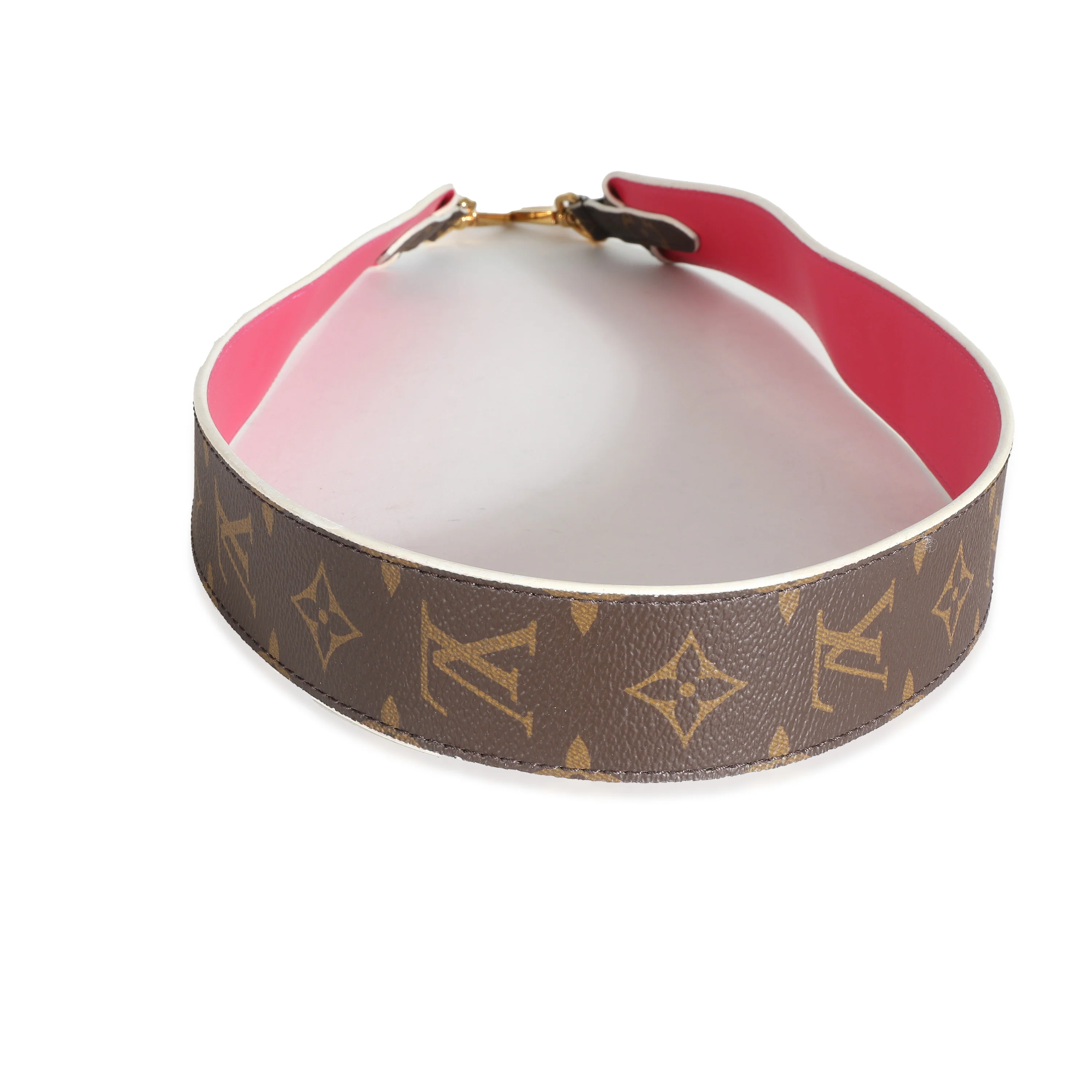 Pink Monogram Canvas Bandoulière Strap - Image 2