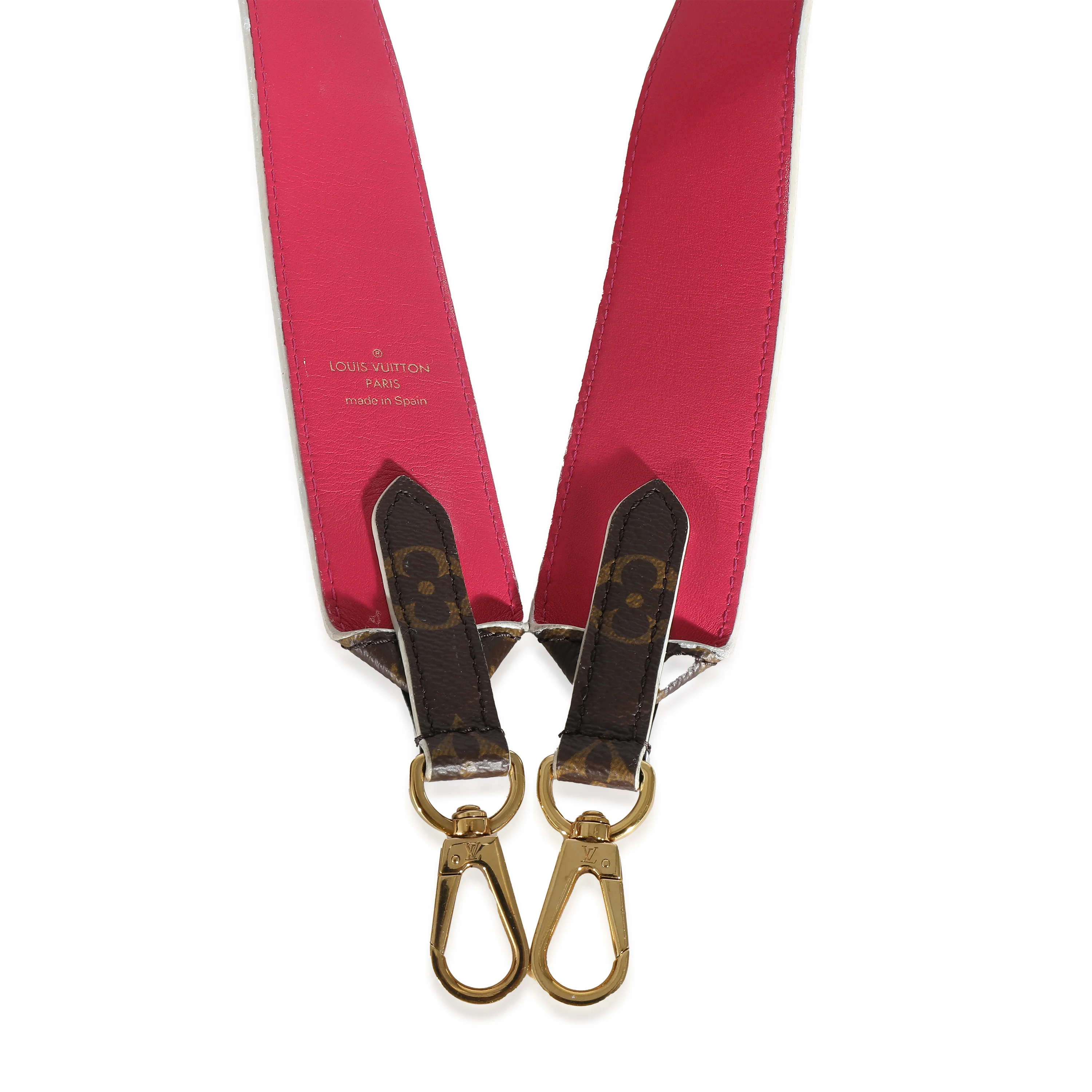 Pink Monogram Canvas Bandoulière Strap - Image 3