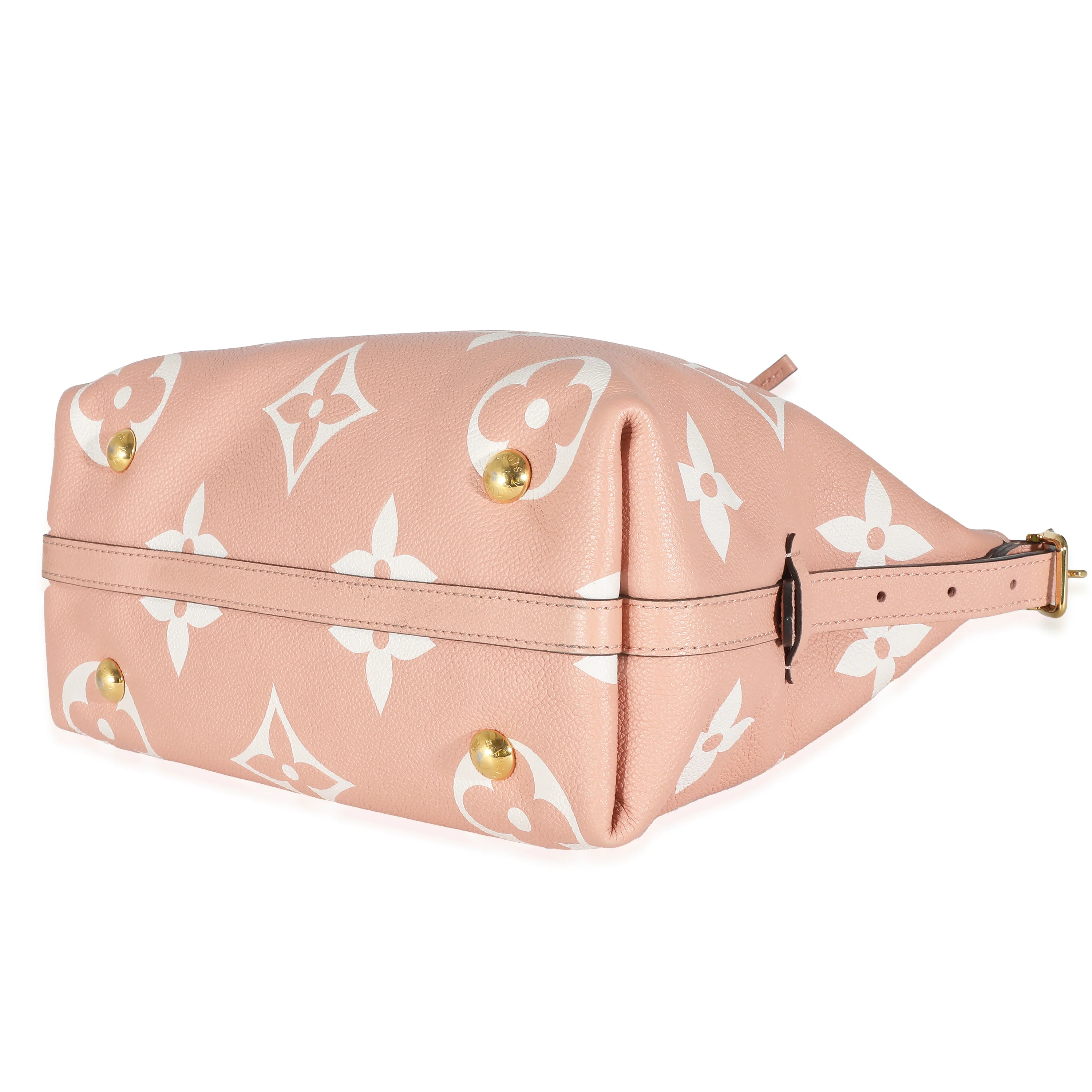 Louis Vuitton Trianon Pink Cream Empreinte Monogram Giant Carryall PM - Image 3