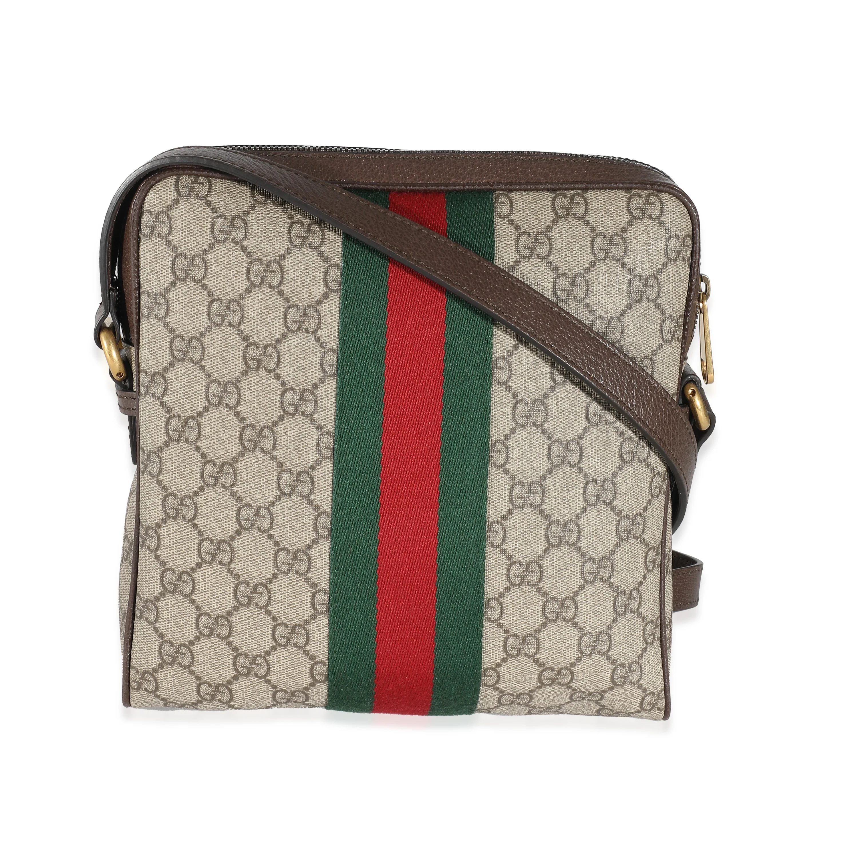 Gucci Beige GG Canvas Small Ophidia Messenger - Image 3