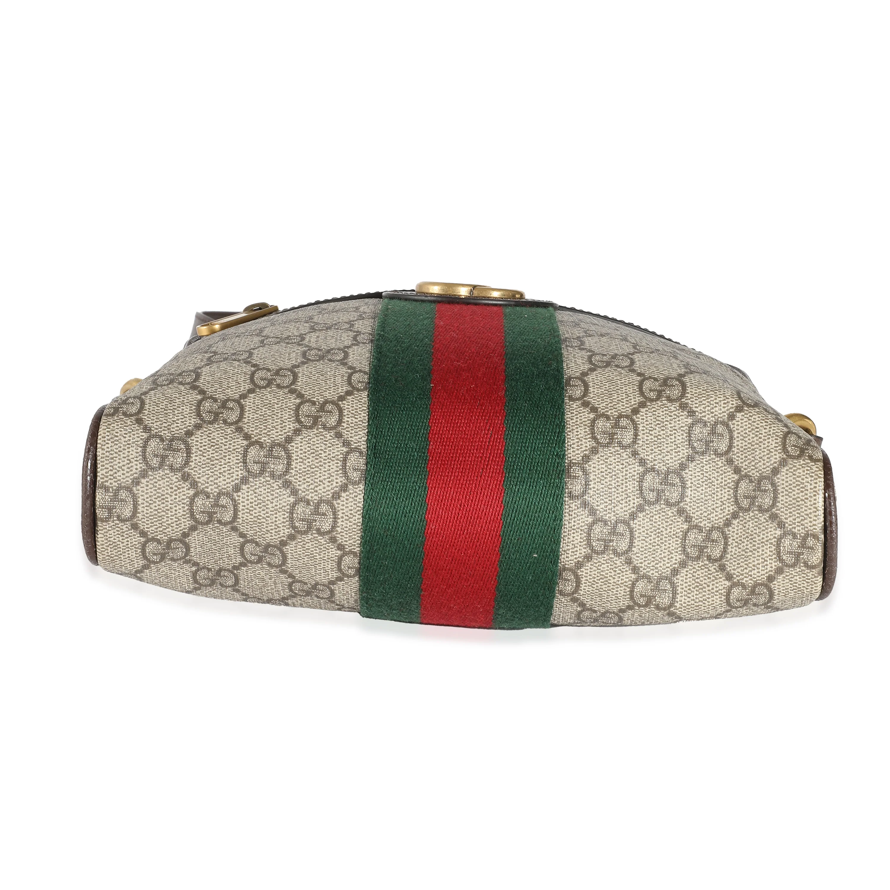 Gucci Beige GG Canvas Small Ophidia Messenger - Image 5