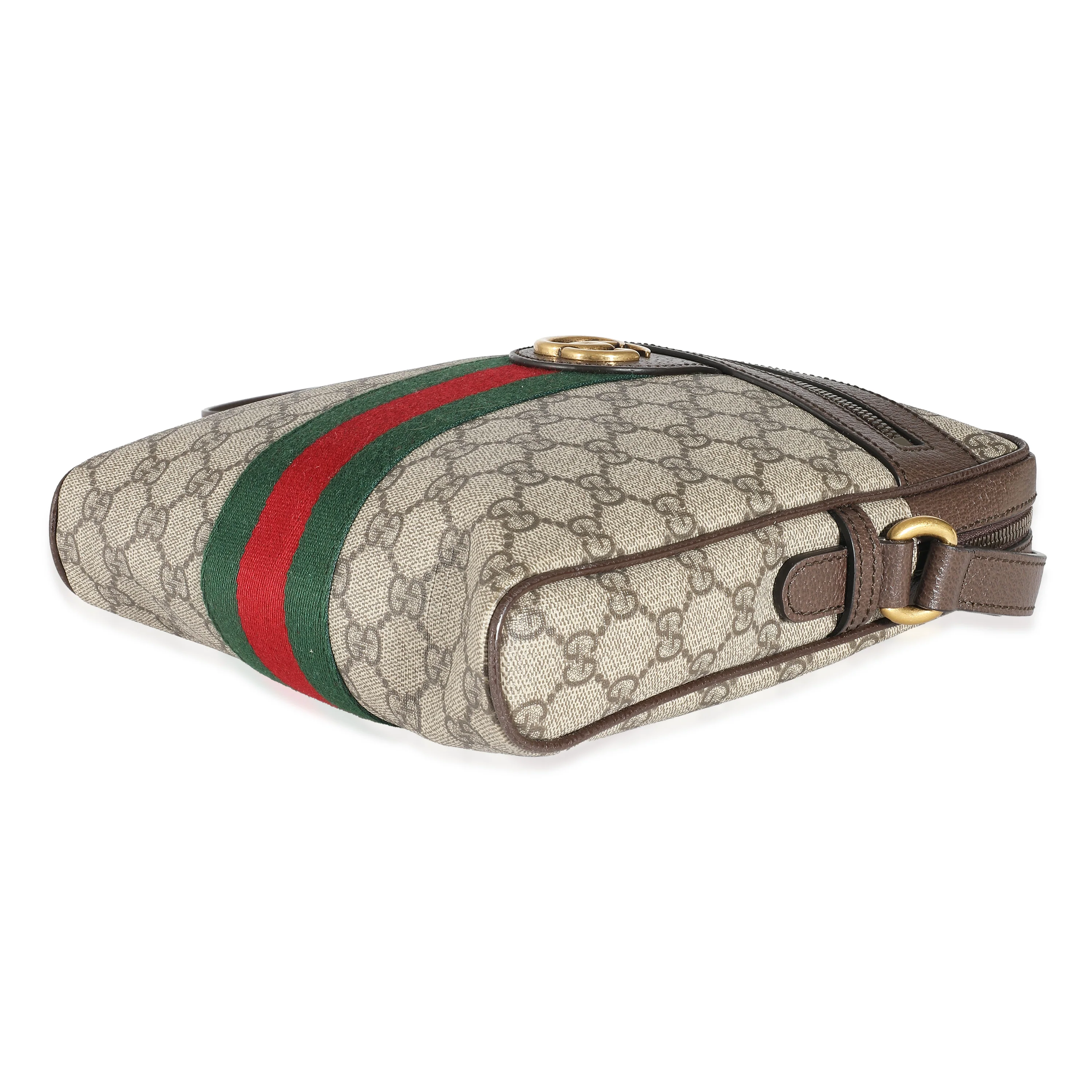Gucci Beige GG Canvas Small Ophidia Messenger - Image 7