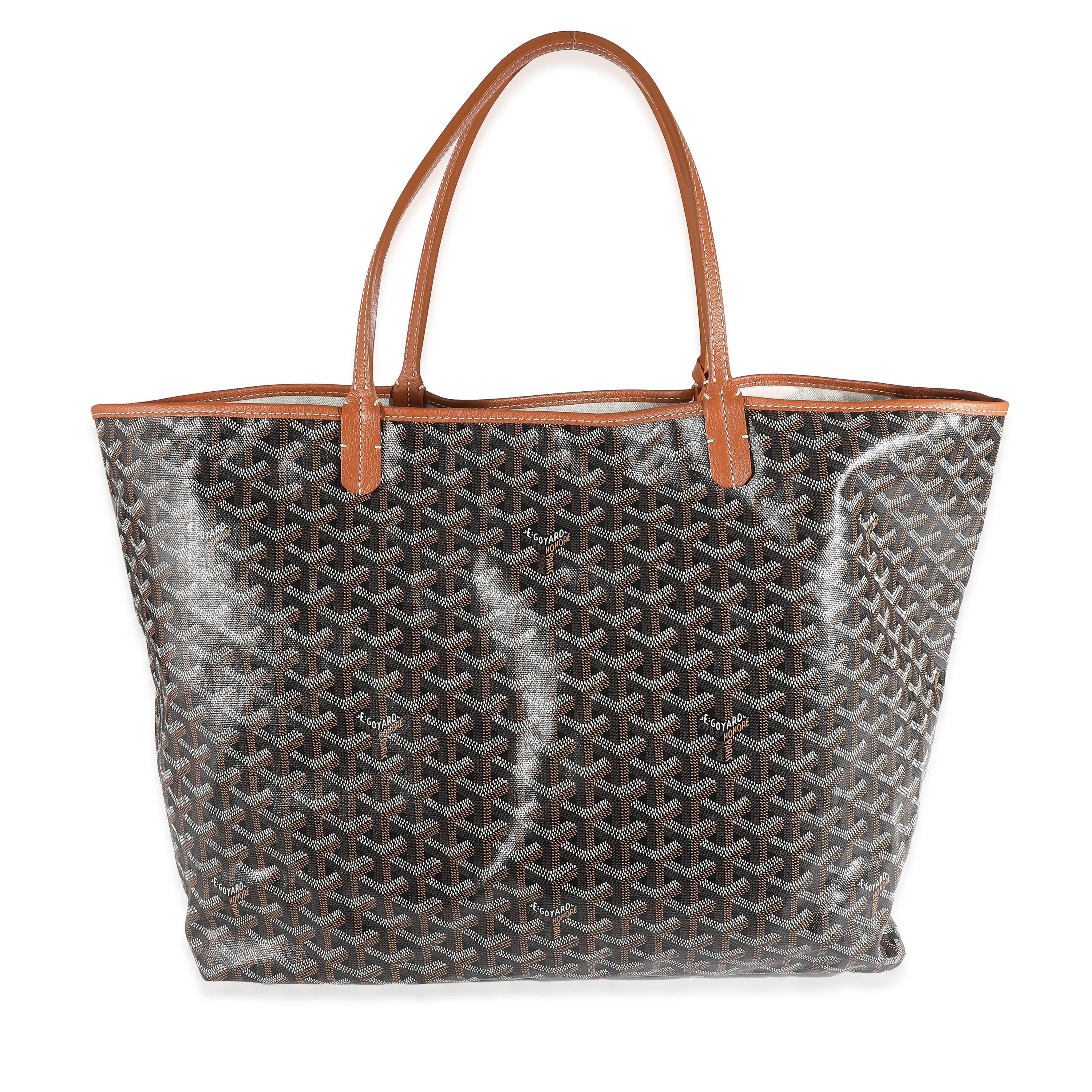 Goyard Black Gold Goyardine Canvas Saint Louis GM - Image 3