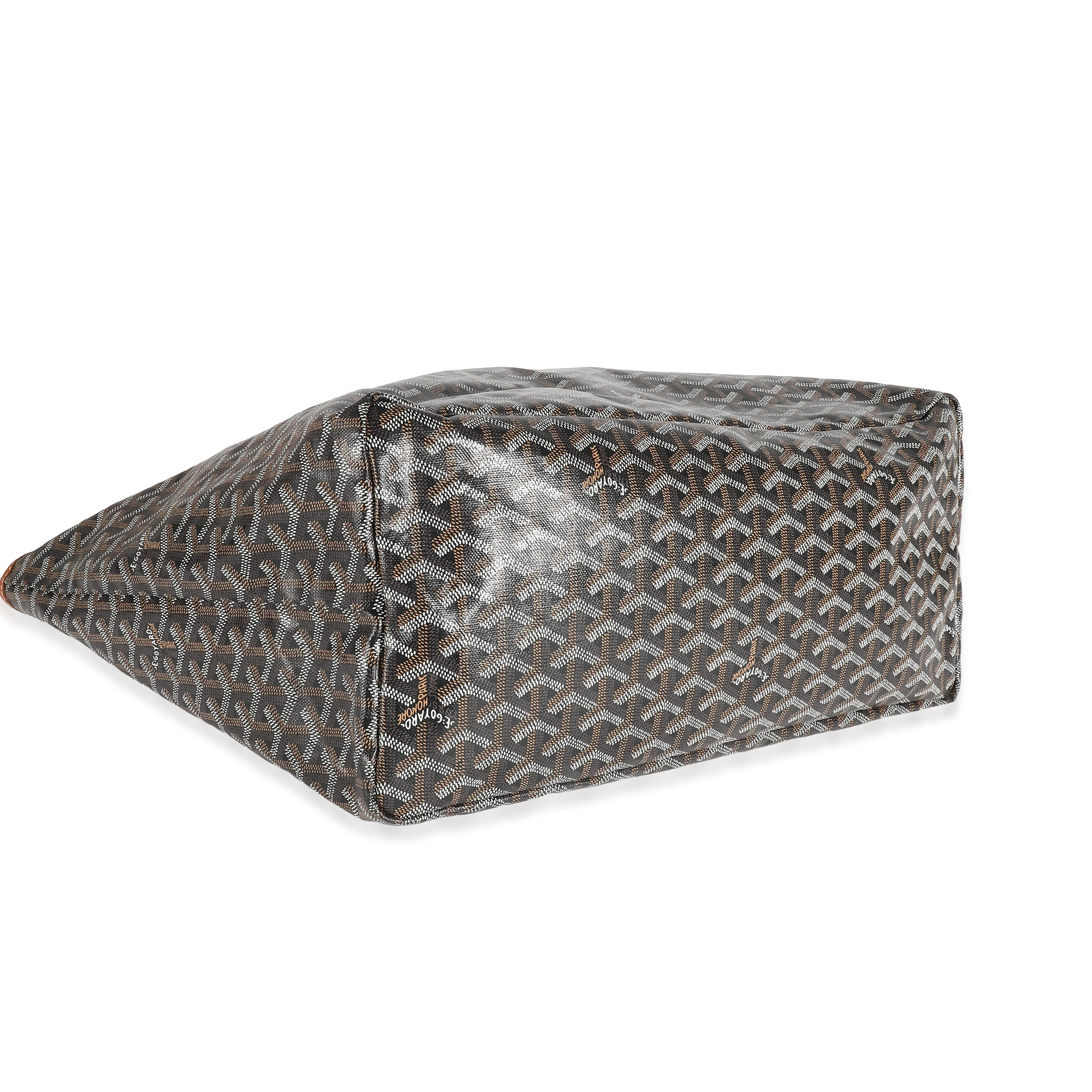 Goyard Black Gold Goyardine Canvas Saint Louis GM - Image 6