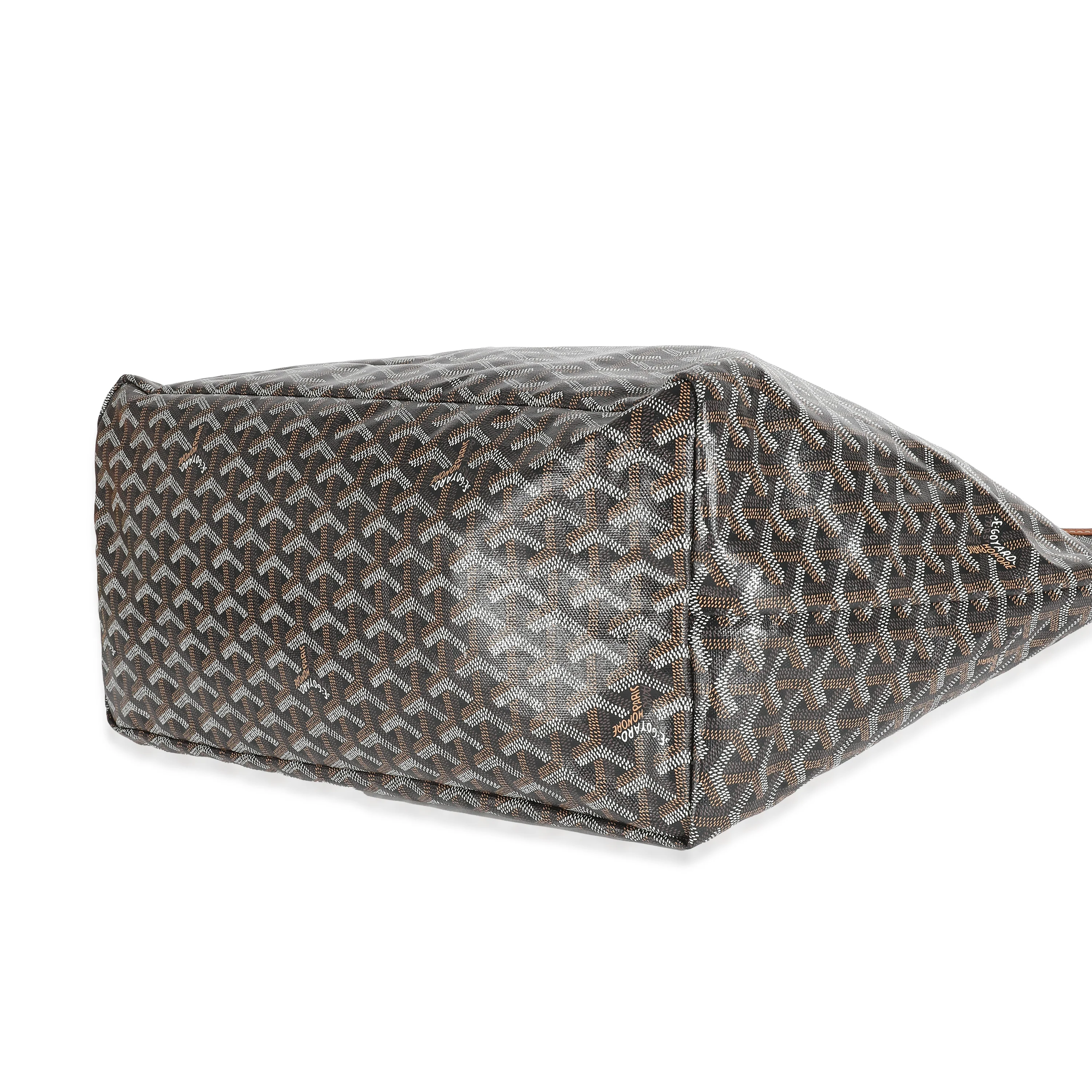 Goyard Black Gold Goyardine Canvas Saint Louis GM - Image 7