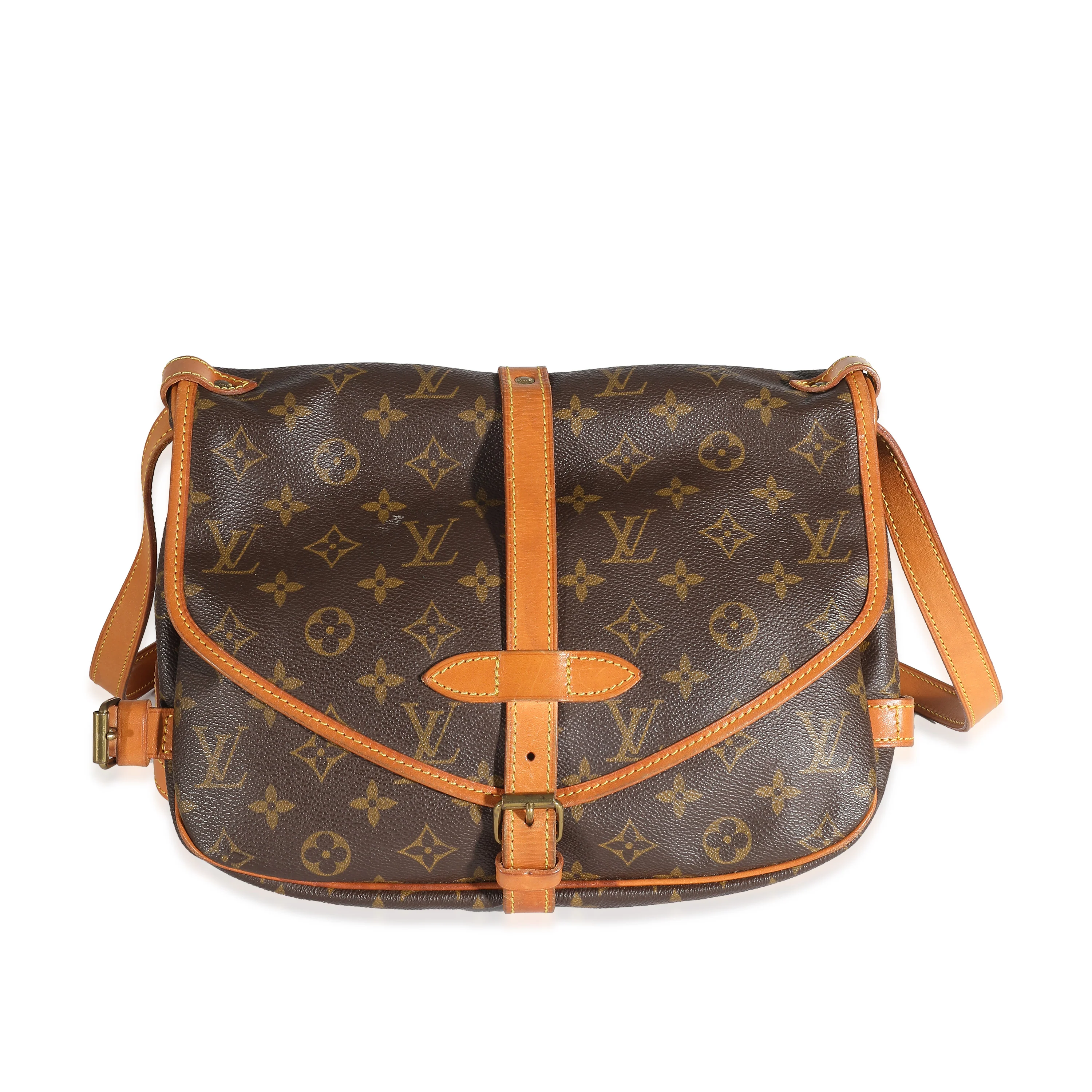 Louis Vuitton Monogram Canvas Saumur 30