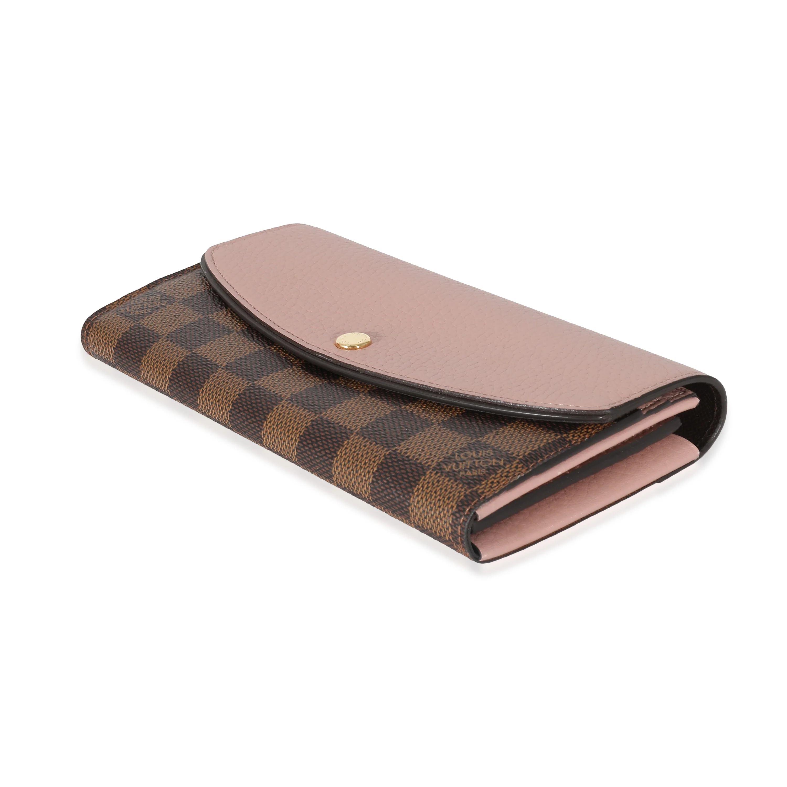 Louis Vuitton Magnolia Damier Ebene Canvas Normandy Wallet - Image 3