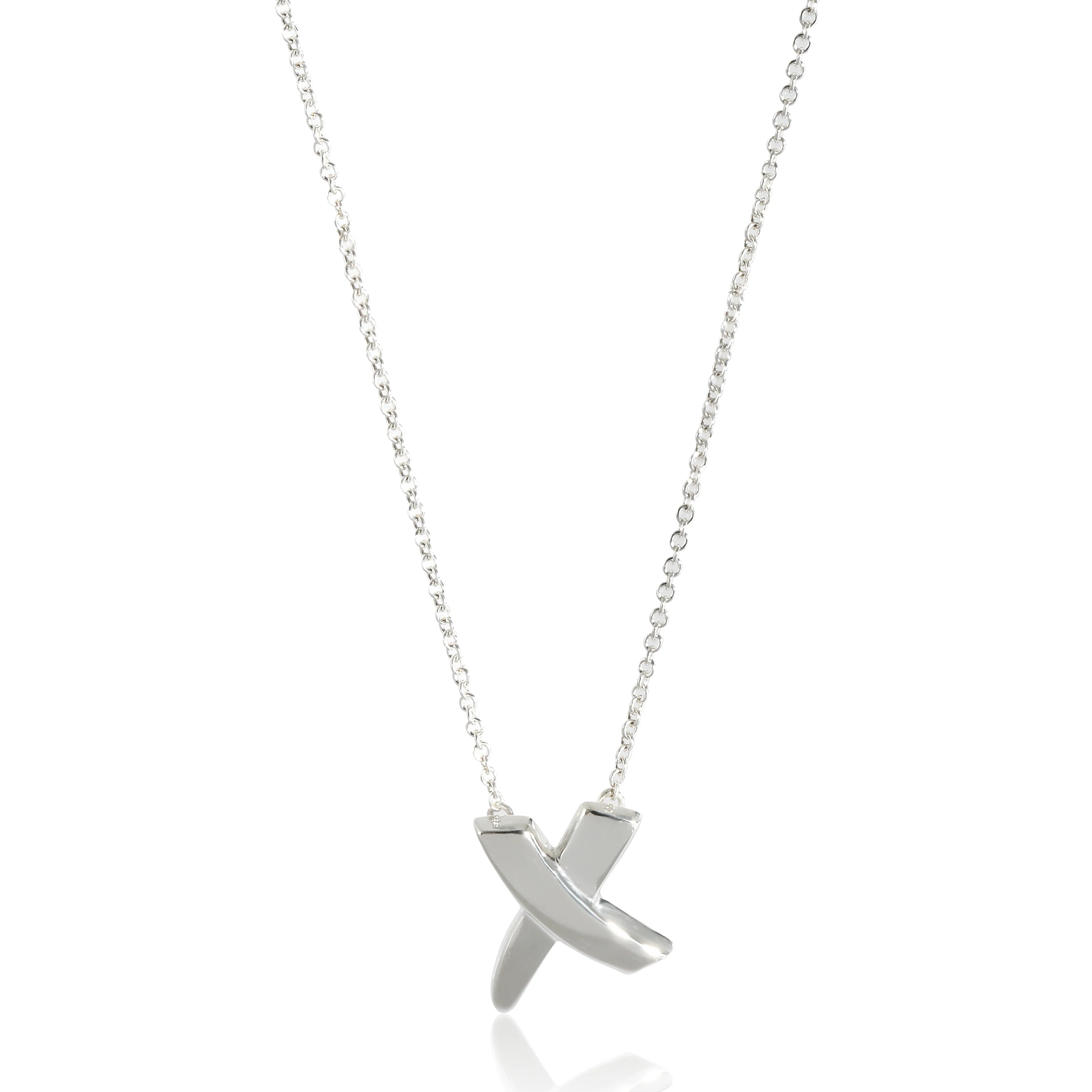 Tiffany & Co. Paloma Picasso Graffiti X Pendant in Sterling Silver