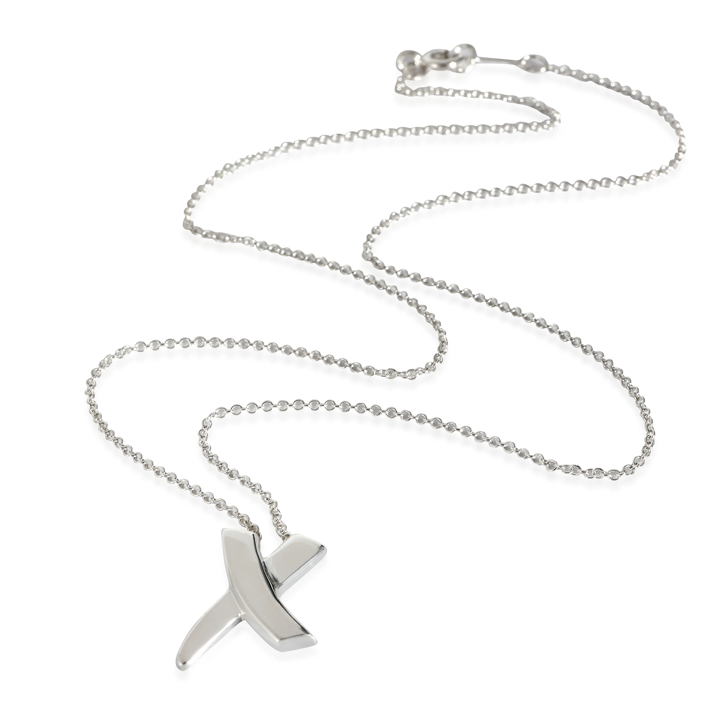 Tiffany & Co. Paloma Picasso Graffiti X Pendant in Sterling Silver - Image 2