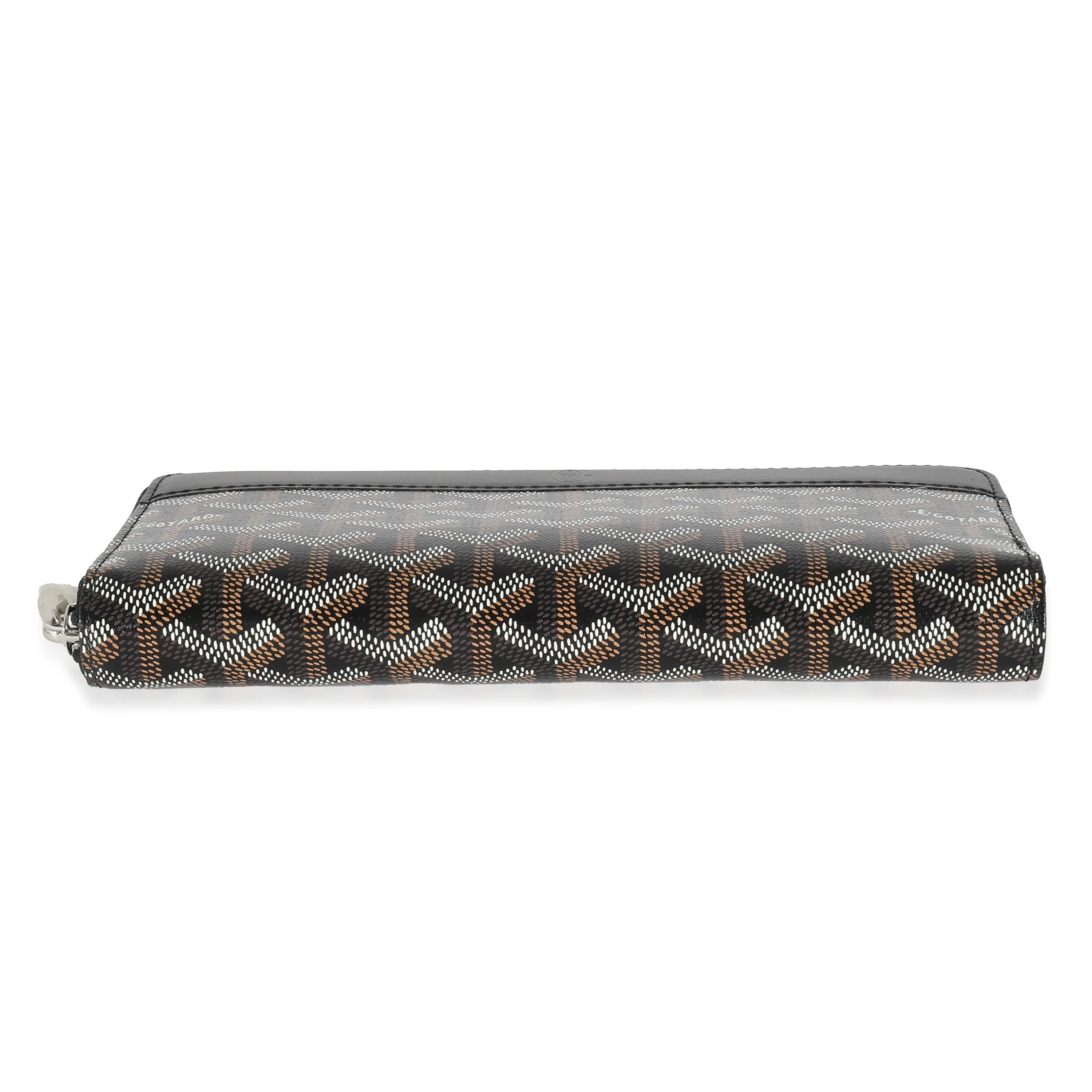 Goyard Black Goyardine Canvas Matignon Wallet GM - Image 3