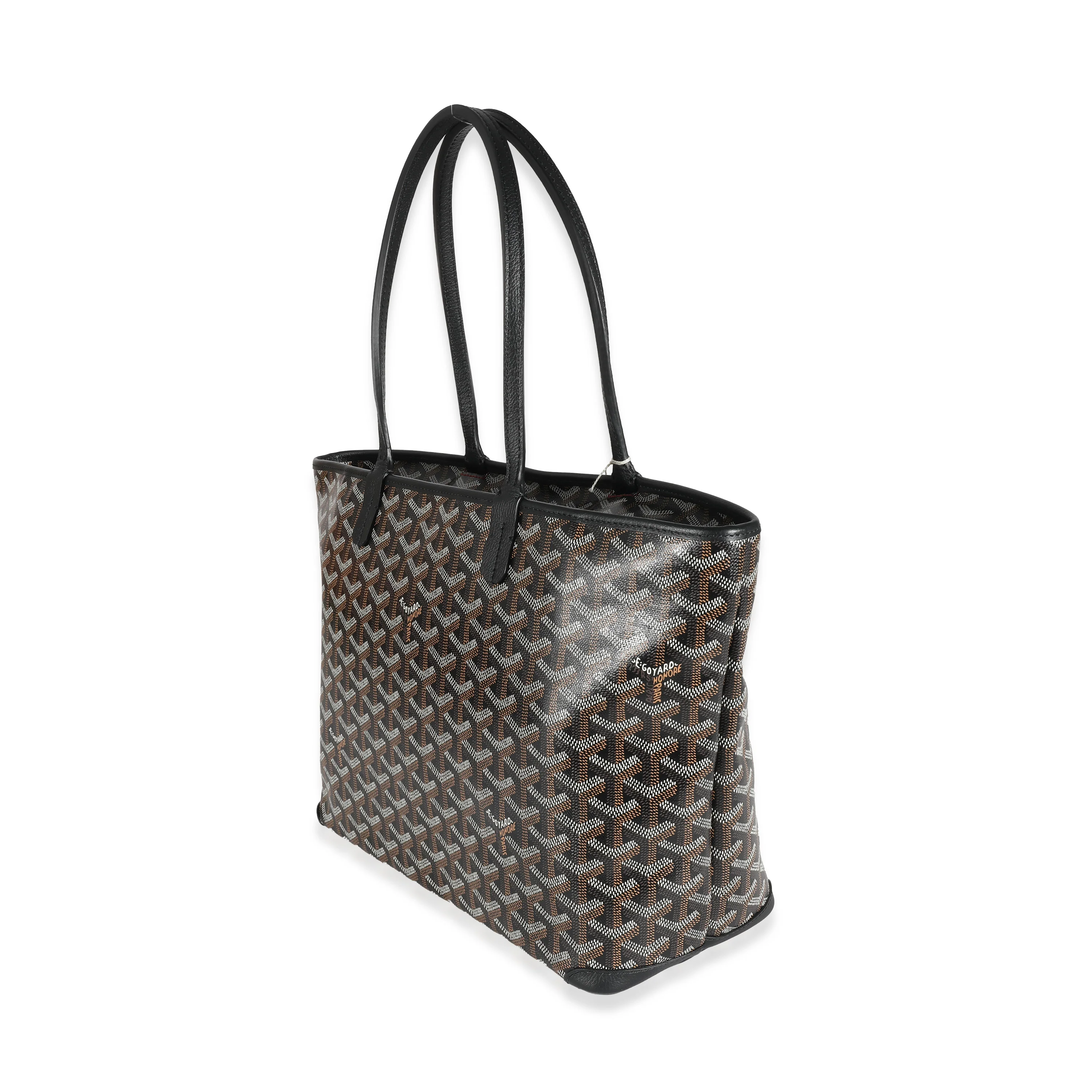 Goyard Black Goyardine Canvas Artois PM - Image 2