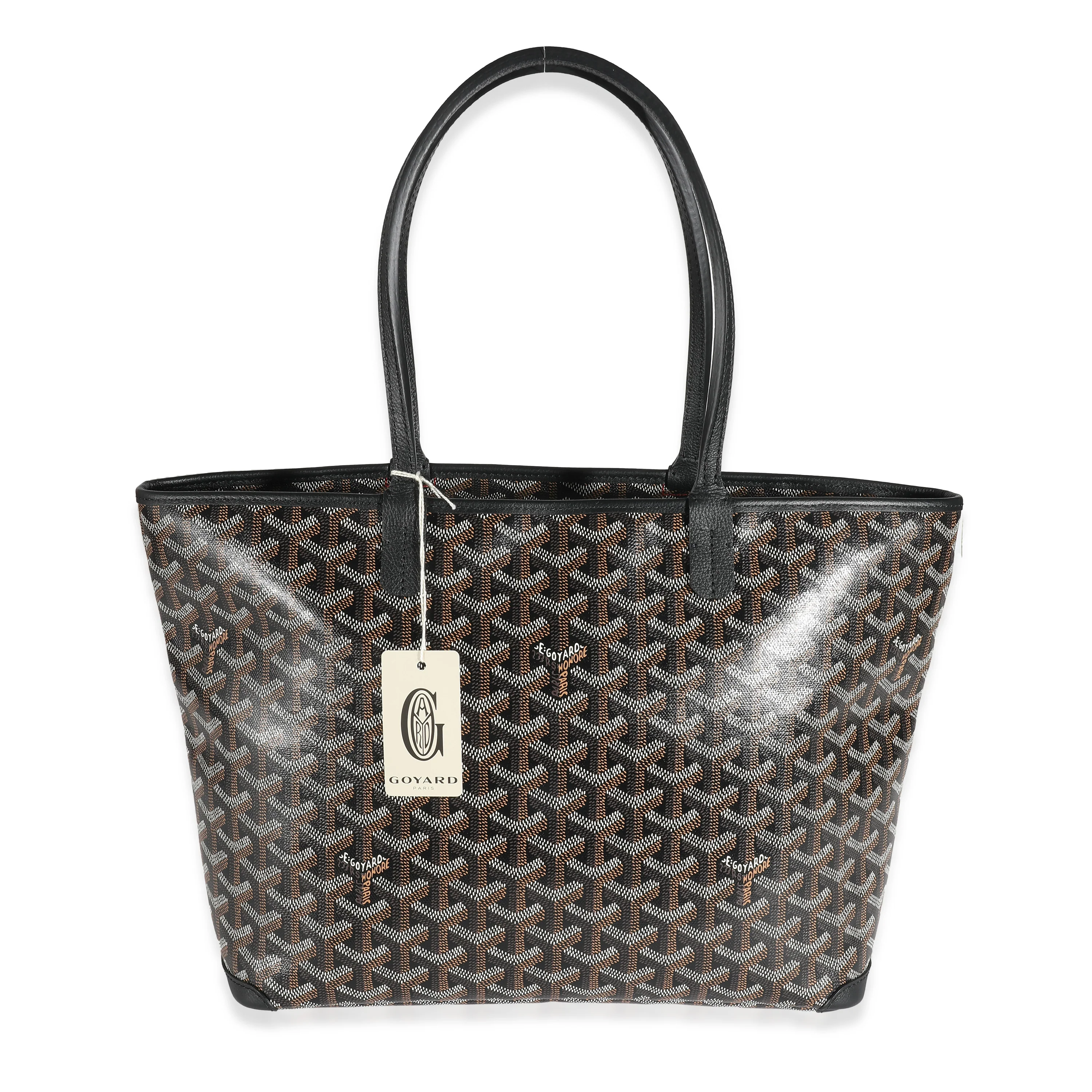 Goyard Black Goyardine Canvas Artois PM - Image 3