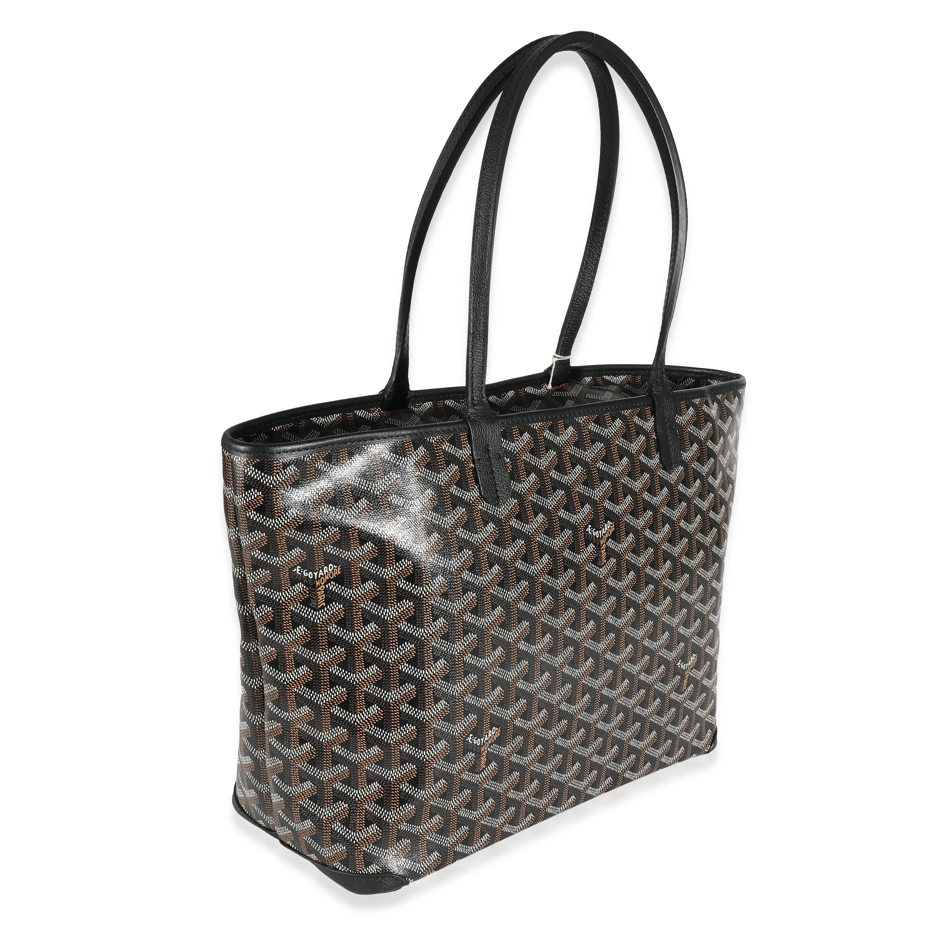 Goyard Black Goyardine Canvas Artois PM - Image 7