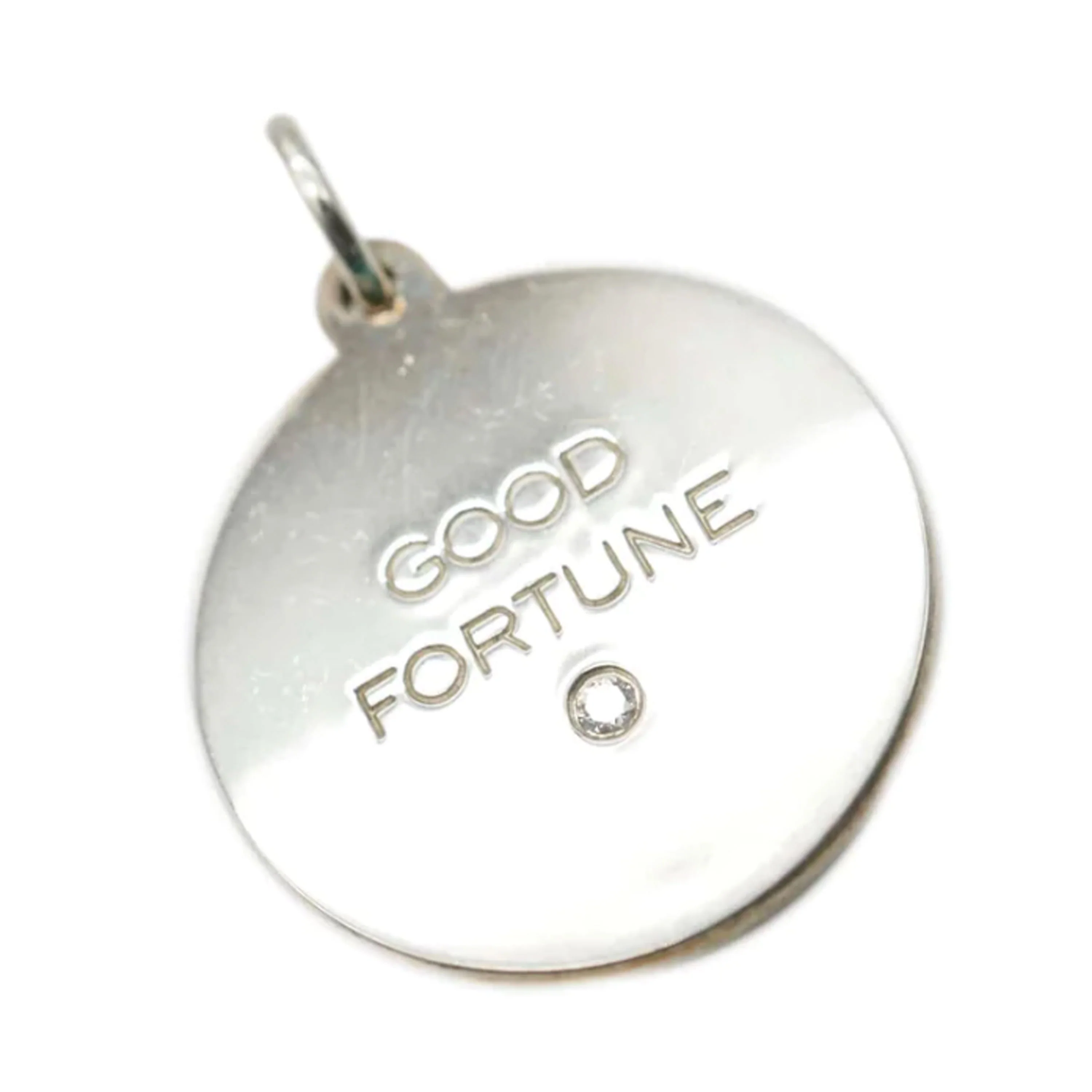 Good Fortune Charm in Sterling Silver - Image 2