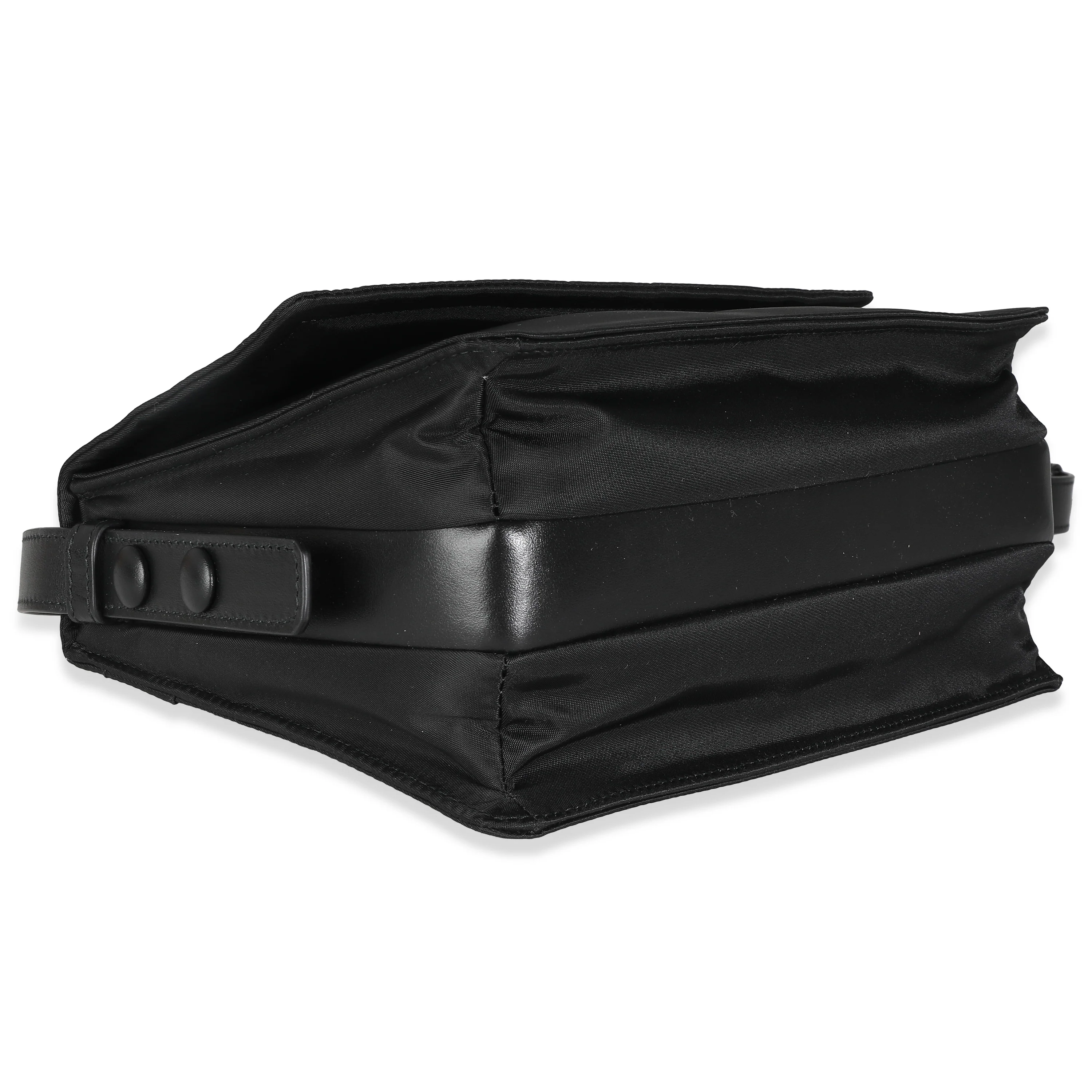 Black Small Padded Re-Nylon Shoulder - Image 6