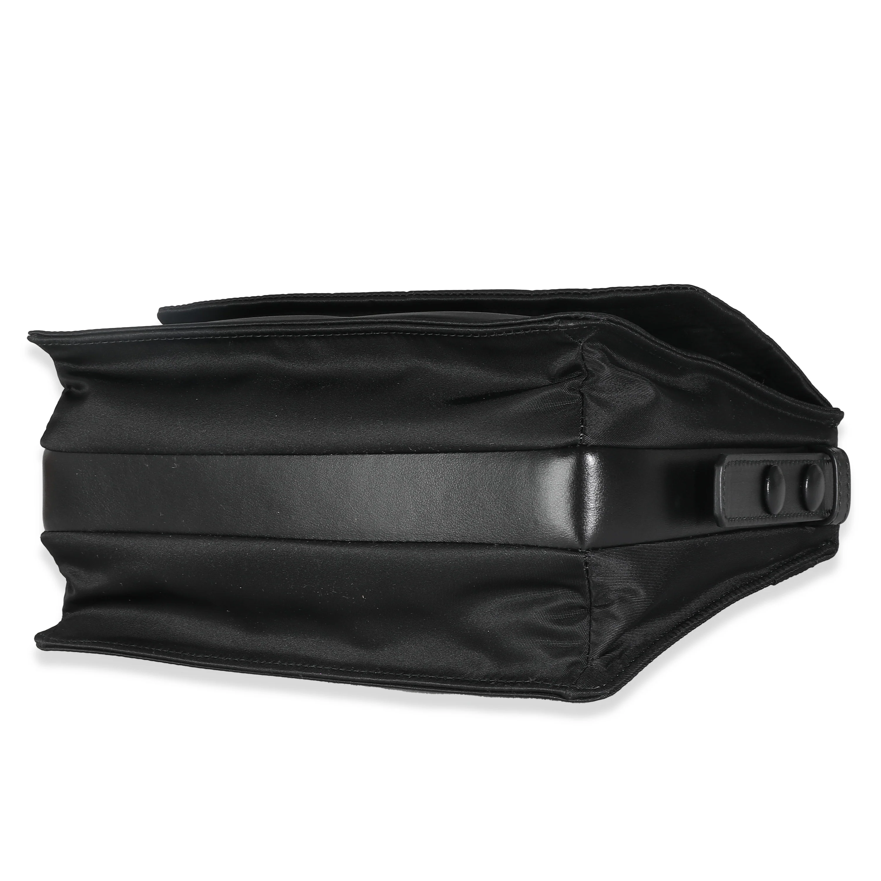 Black Small Padded Re-Nylon Shoulder - Image 7