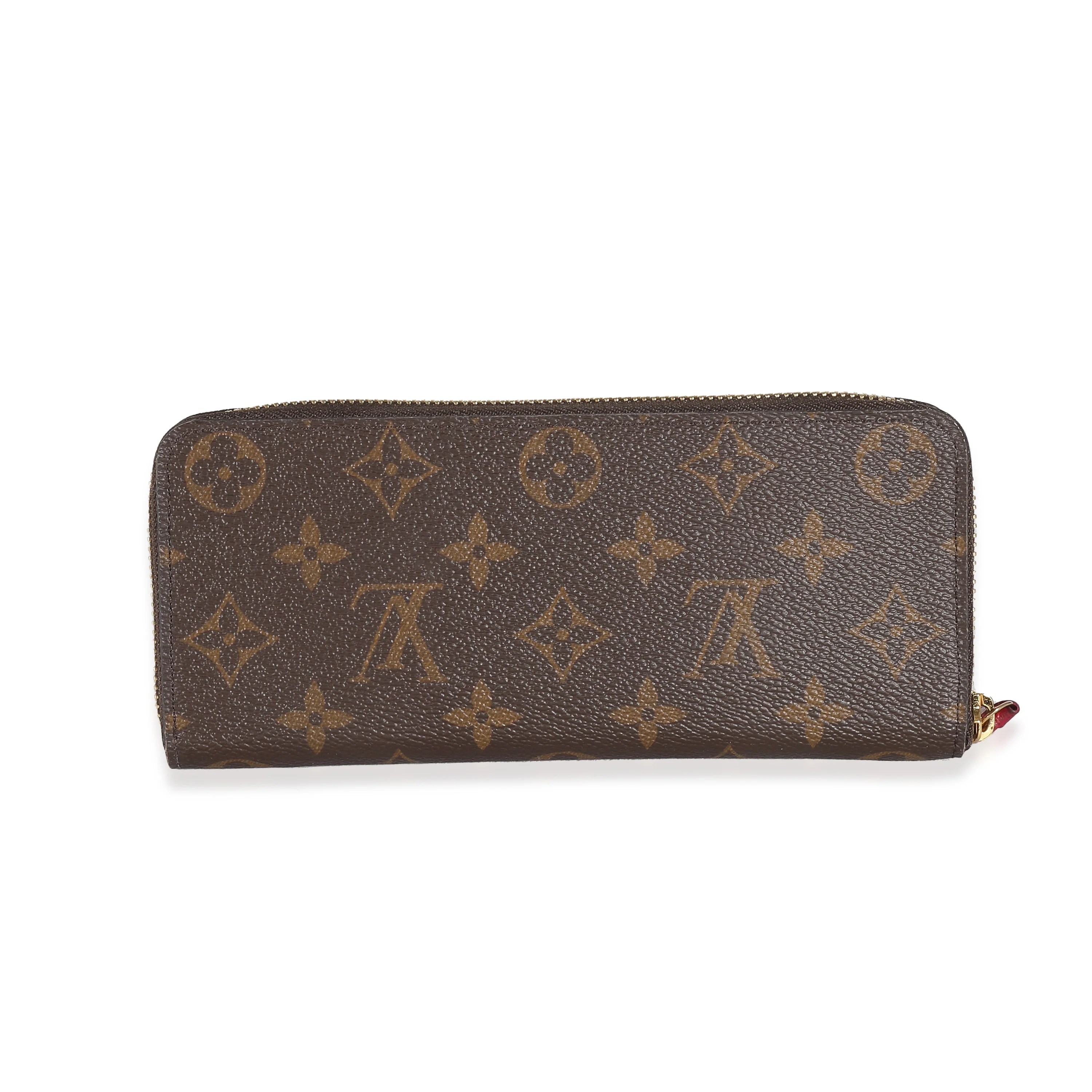 Louis Vuitton Fuchsia Monogram Canvas Clemence Wallet - Image 5